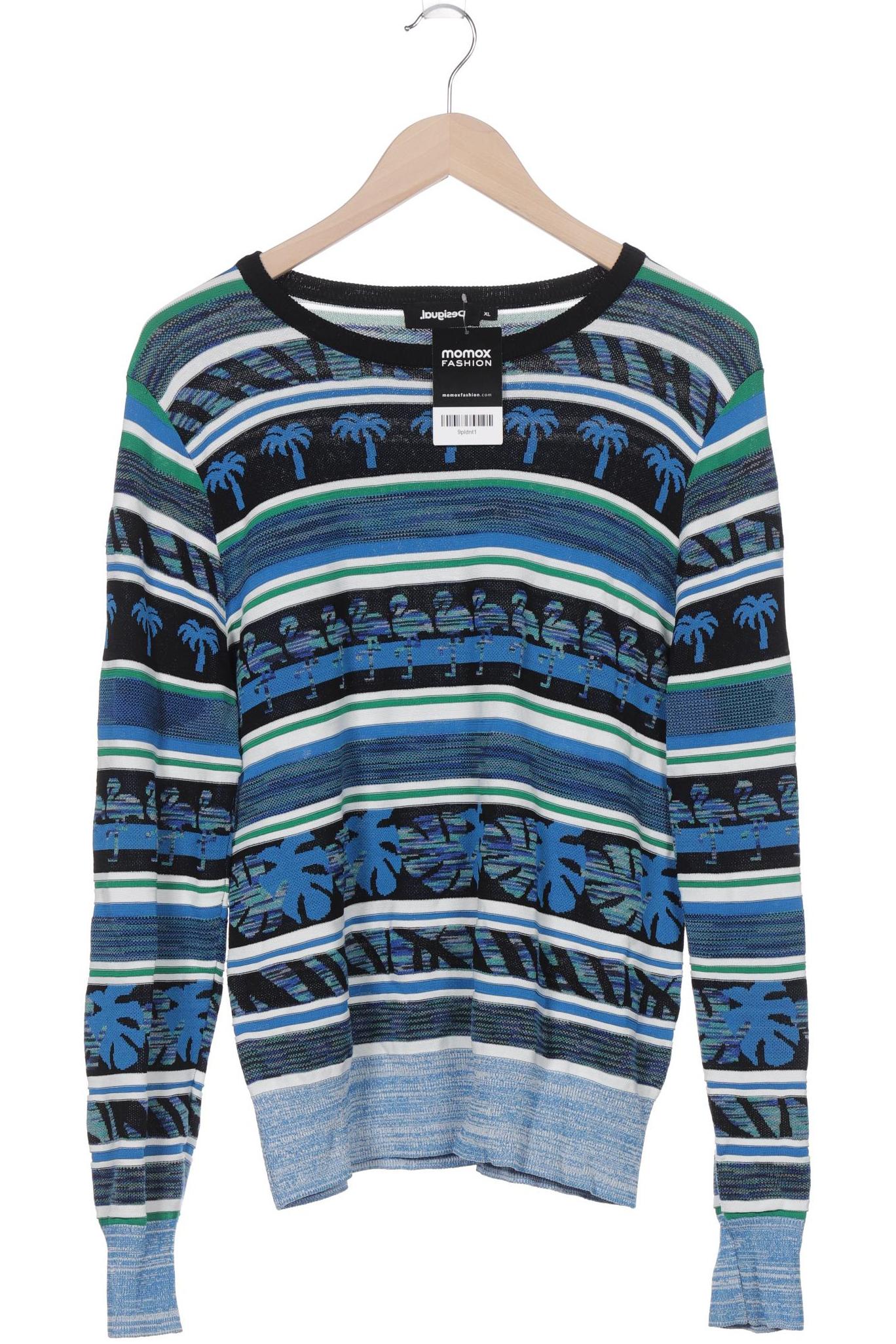 

Desigual Damen Pullover, blau