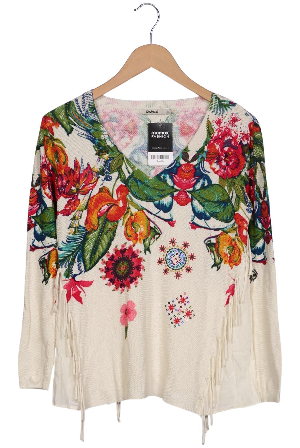 

Desigual Damen Pullover, cremeweiß, Gr. 36