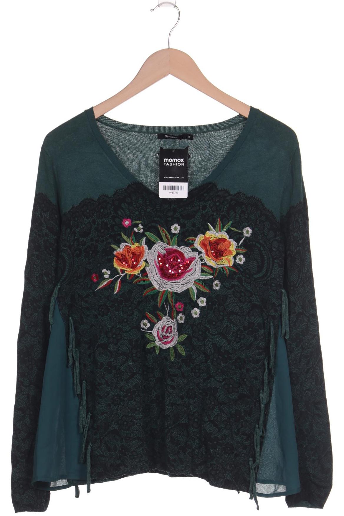 

Desigual Damen Pullover, grün, Gr. 38
