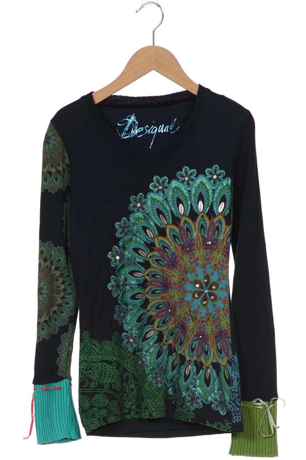 

Desigual Damen Pullover, marineblau, Gr. 36