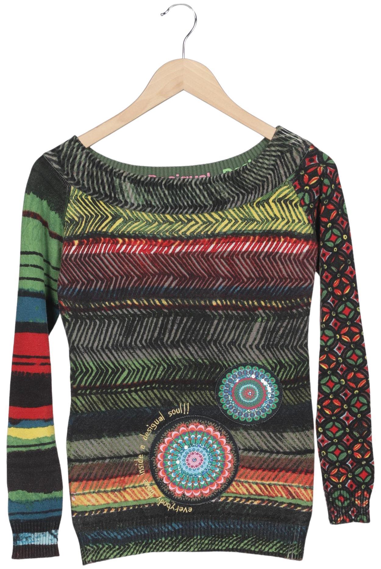 

Desigual Damen Pullover, mehrfarbig, Gr. 36