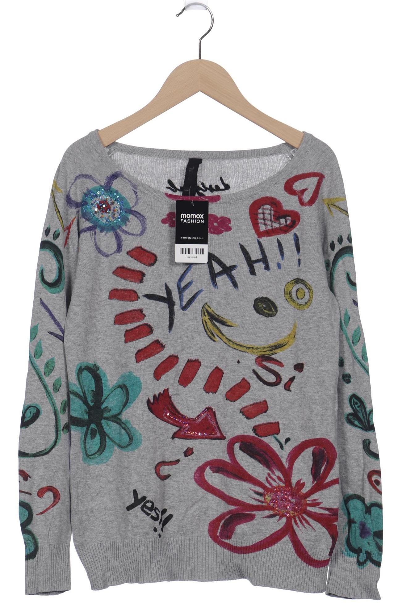

Desigual Damen Pullover, grau
