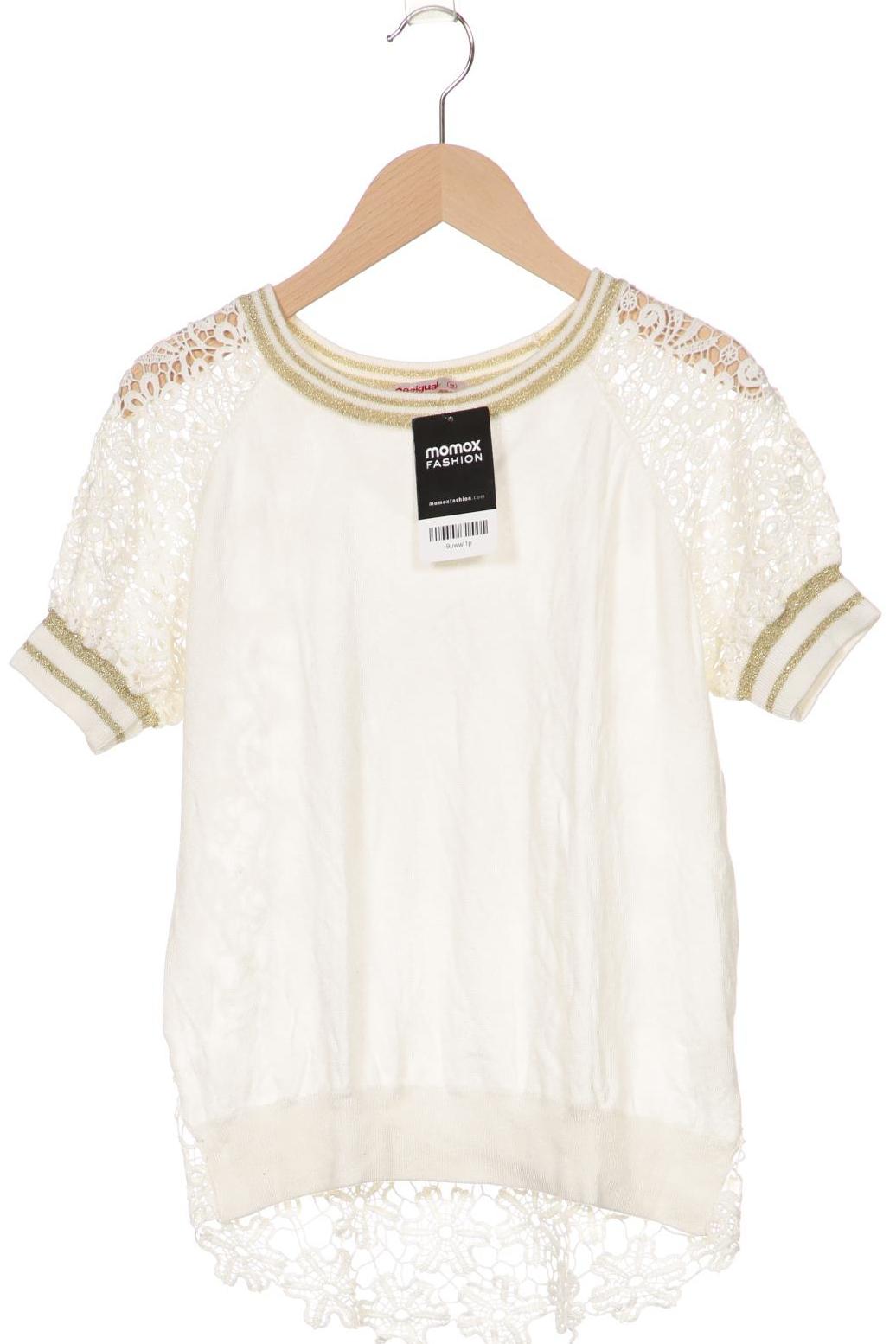 

Desigual Damen Pullover, cremeweiß