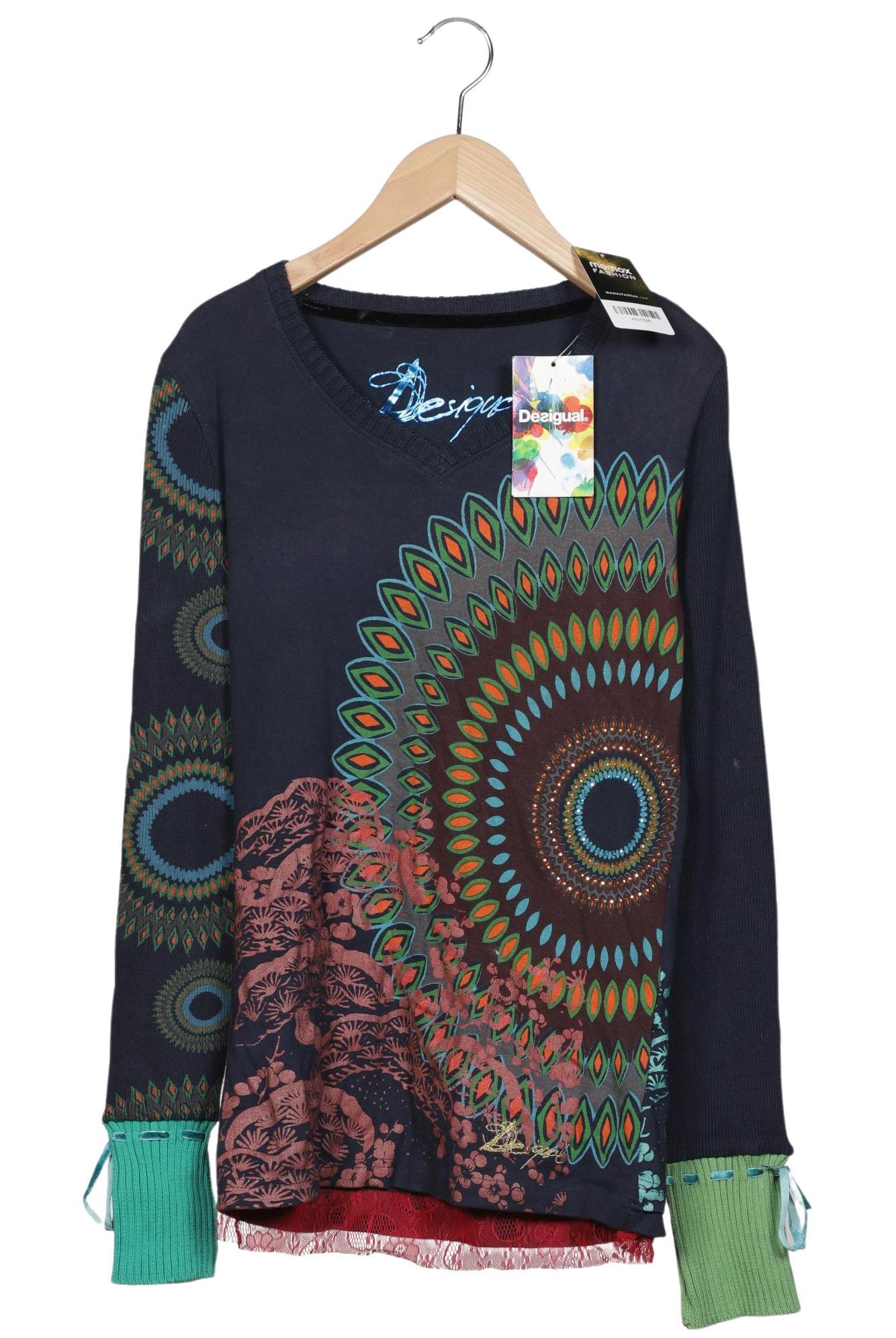 

Desigual Damen Pullover, marineblau, Gr. 38