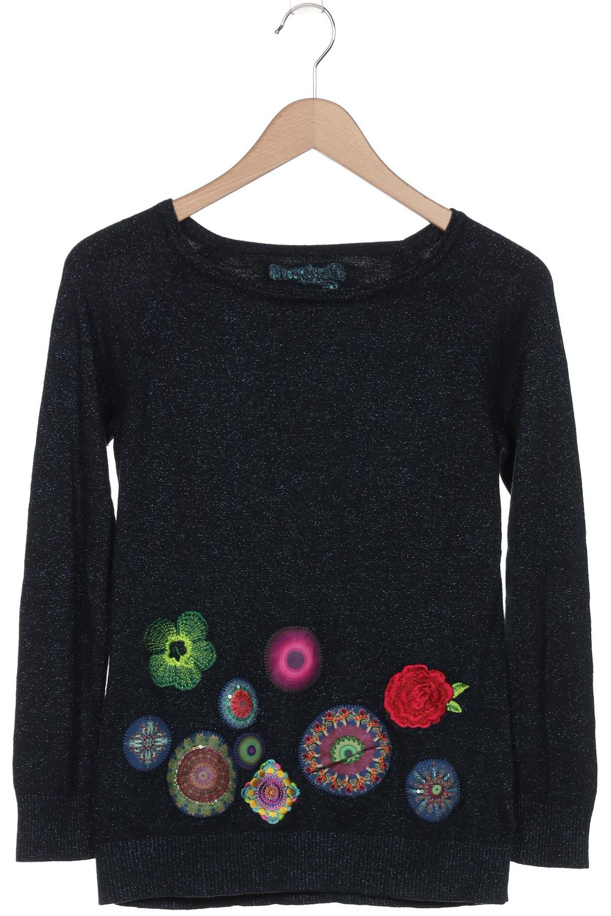 

Desigual Damen Pullover, marineblau, Gr. 44