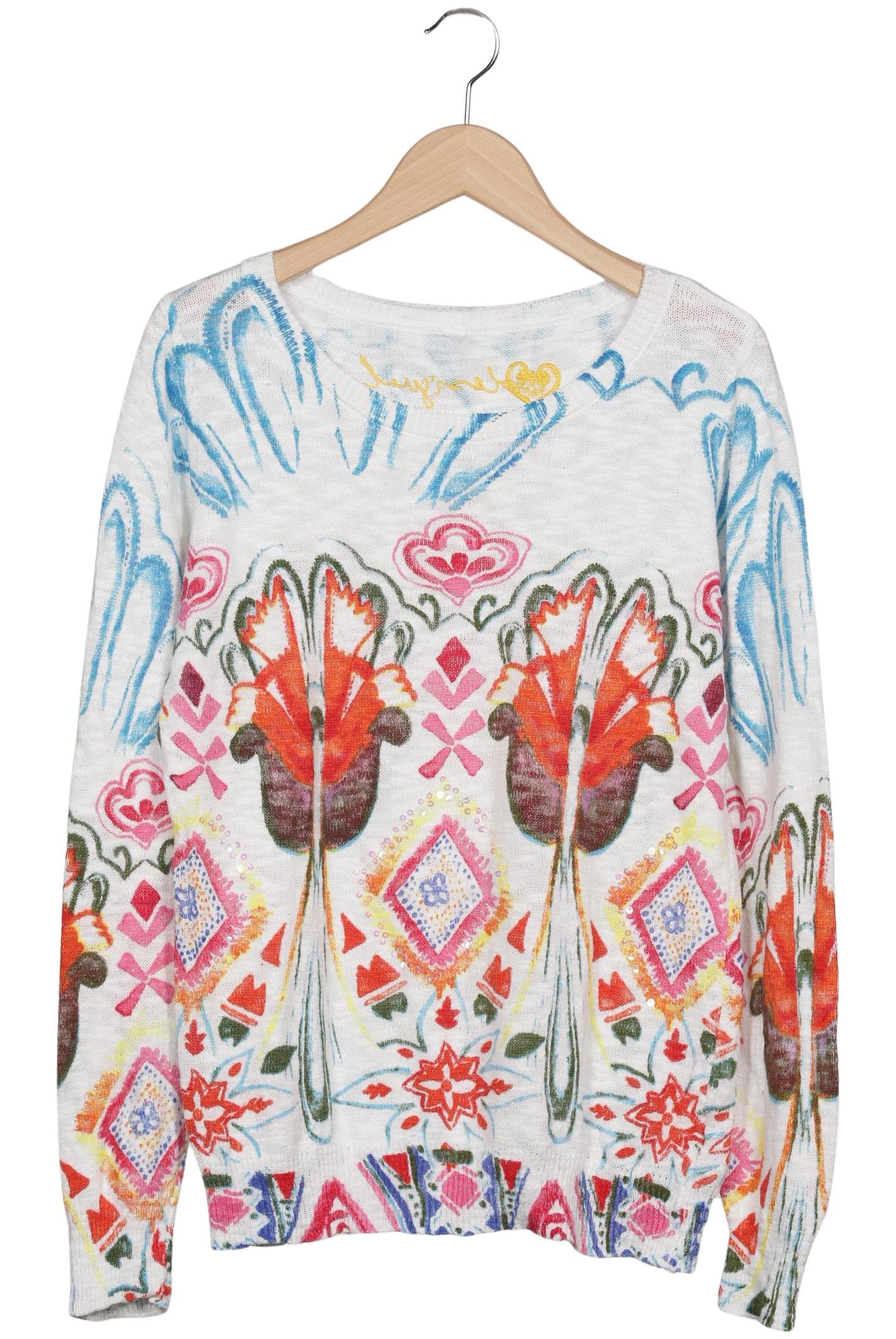 

Desigual Damen Pullover, weiß, Gr. 42
