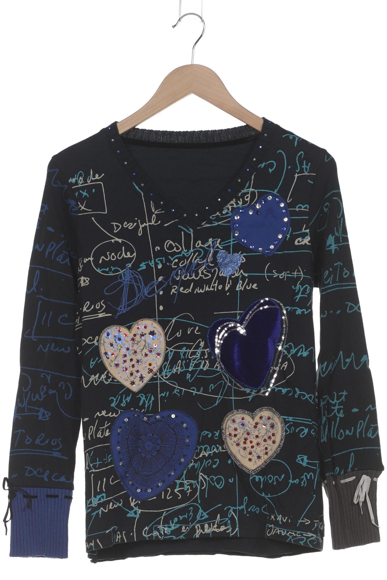 

Desigual Damen Pullover, marineblau, Gr. 44