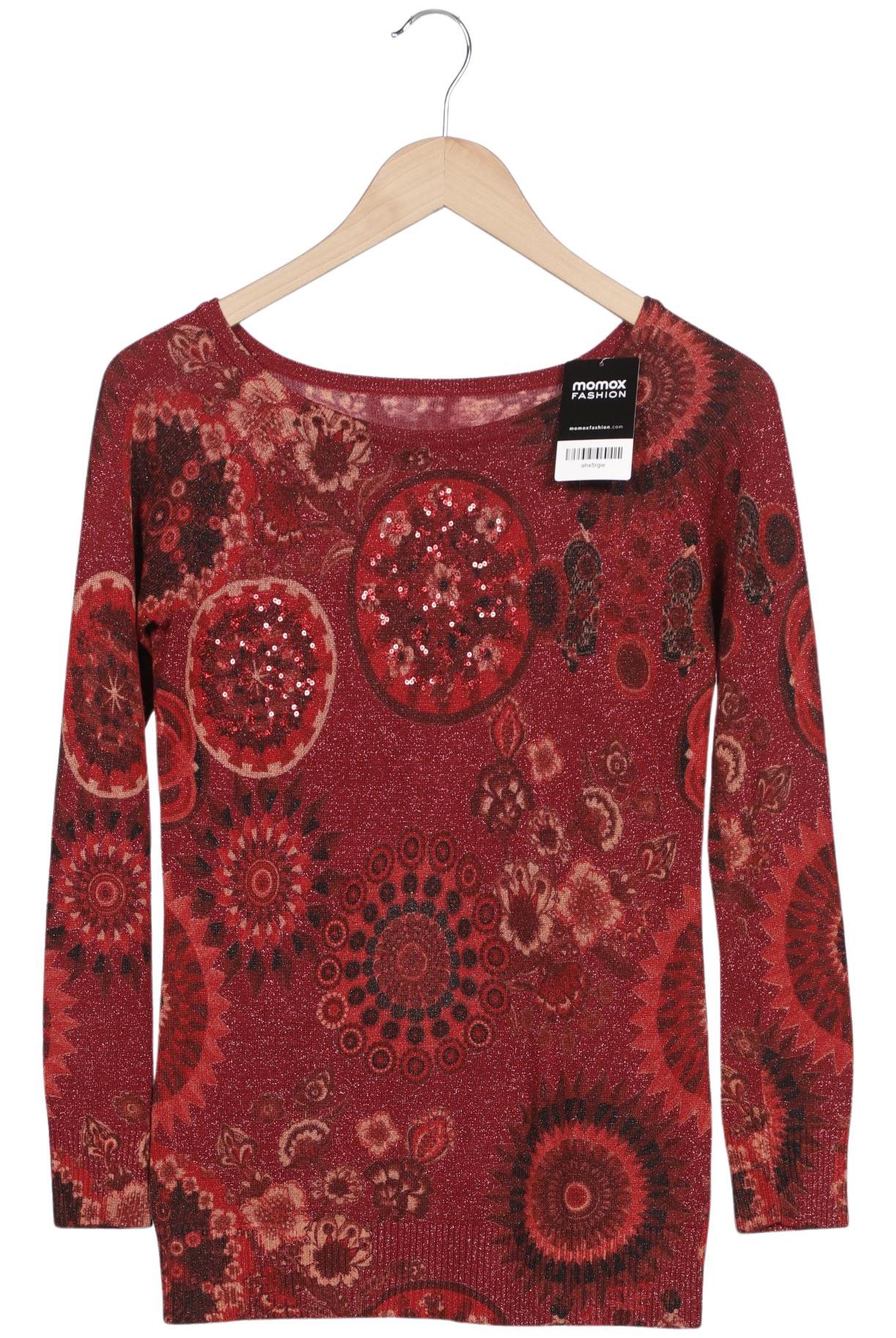 

Desigual Damen Pullover, bordeaux, Gr. 36