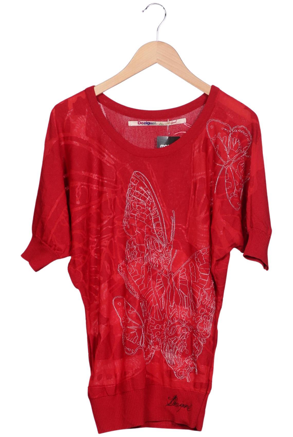 

Desigual Damen Pullover, rot, Gr. 36