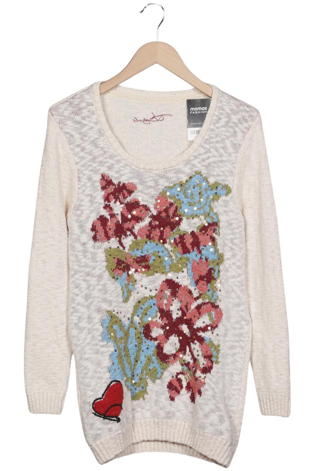 

Desigual Damen Pullover, cremeweiß, Gr. 44