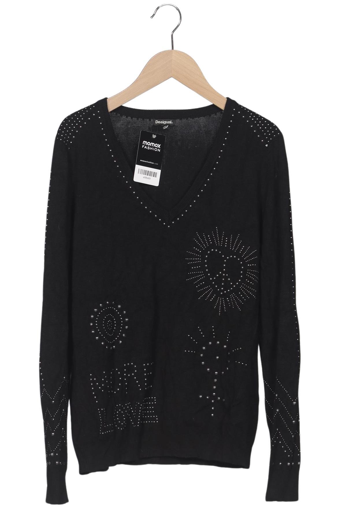 

Desigual Damen Pullover, schwarz, Gr. 34