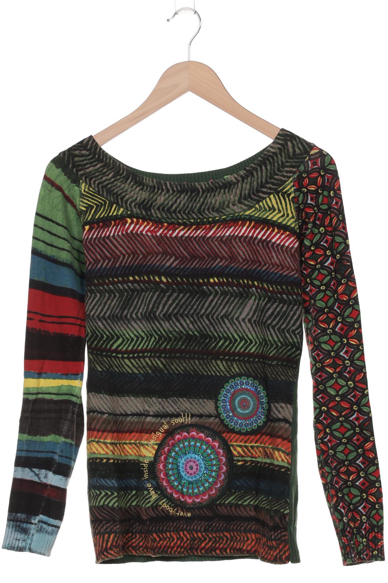 

Desigual Damen Pullover, grün, Gr. 38