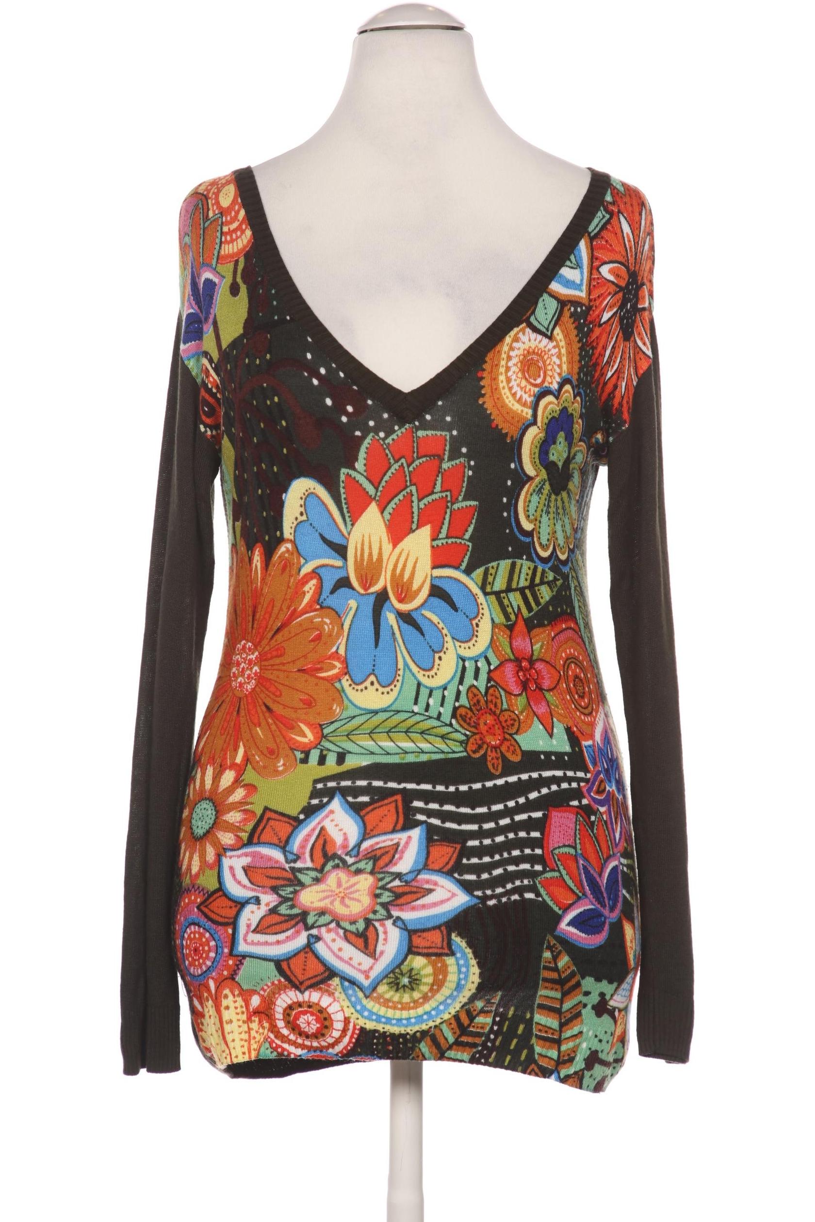 

Desigual Damen Pullover, grün, Gr. 38