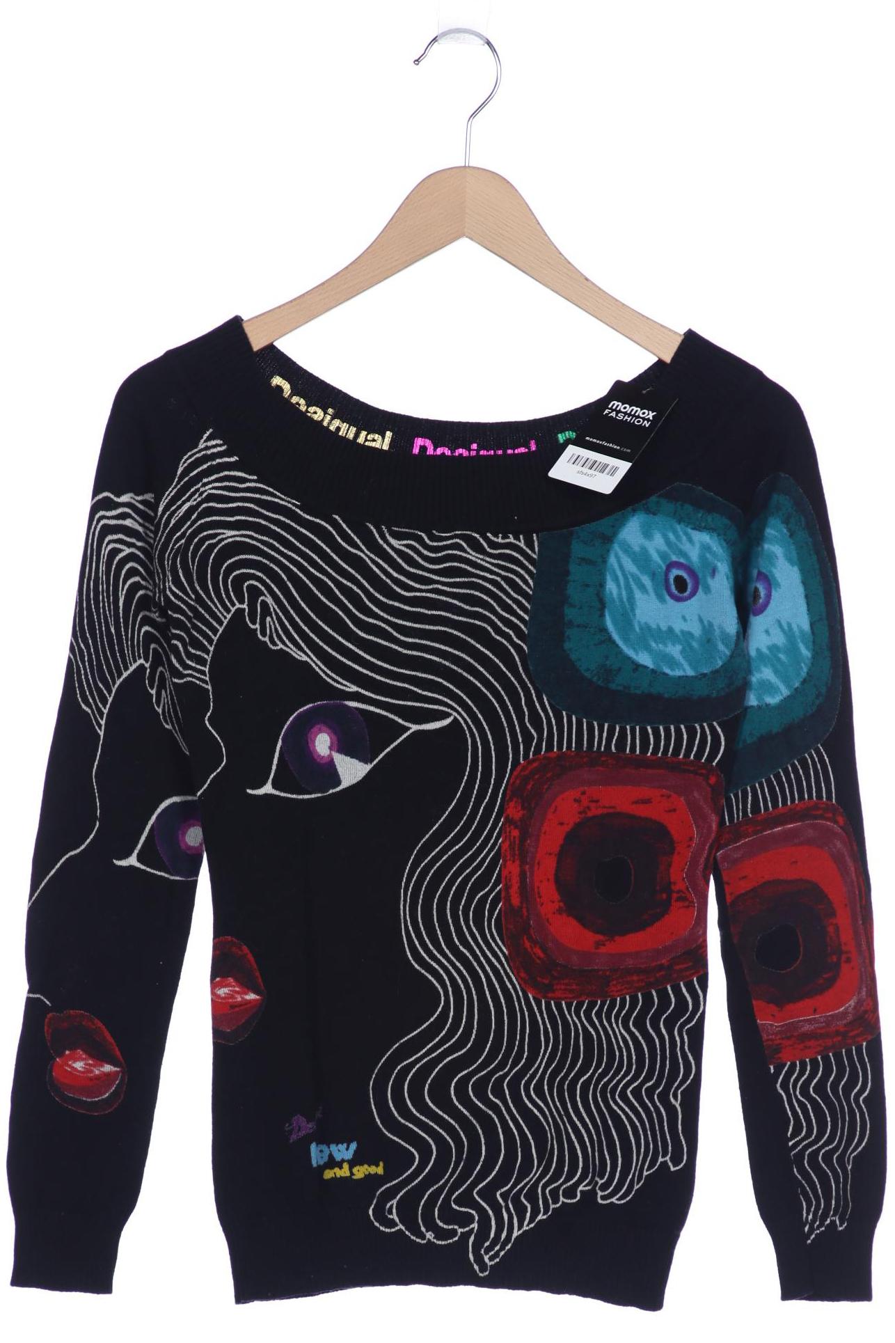 

Desigual Damen Pullover, schwarz, Gr. 36