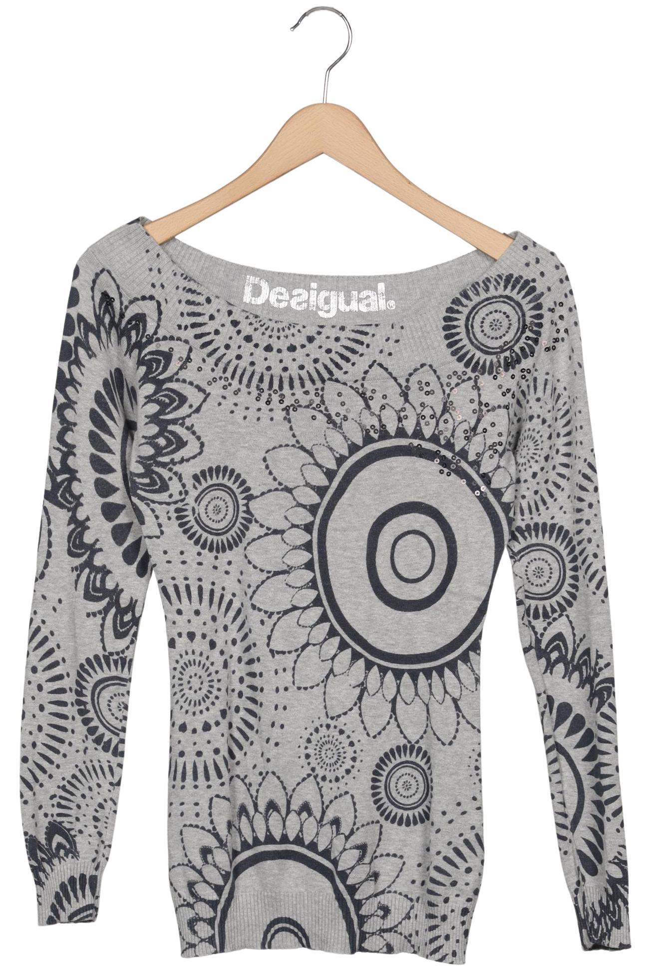 

Desigual Damen Pullover, grau, Gr. 36
