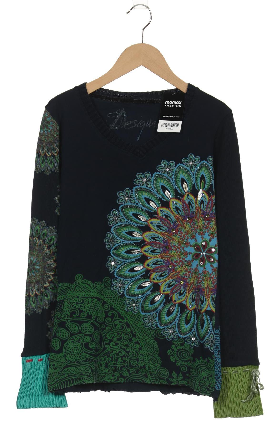 

Desigual Damen Pullover, blau