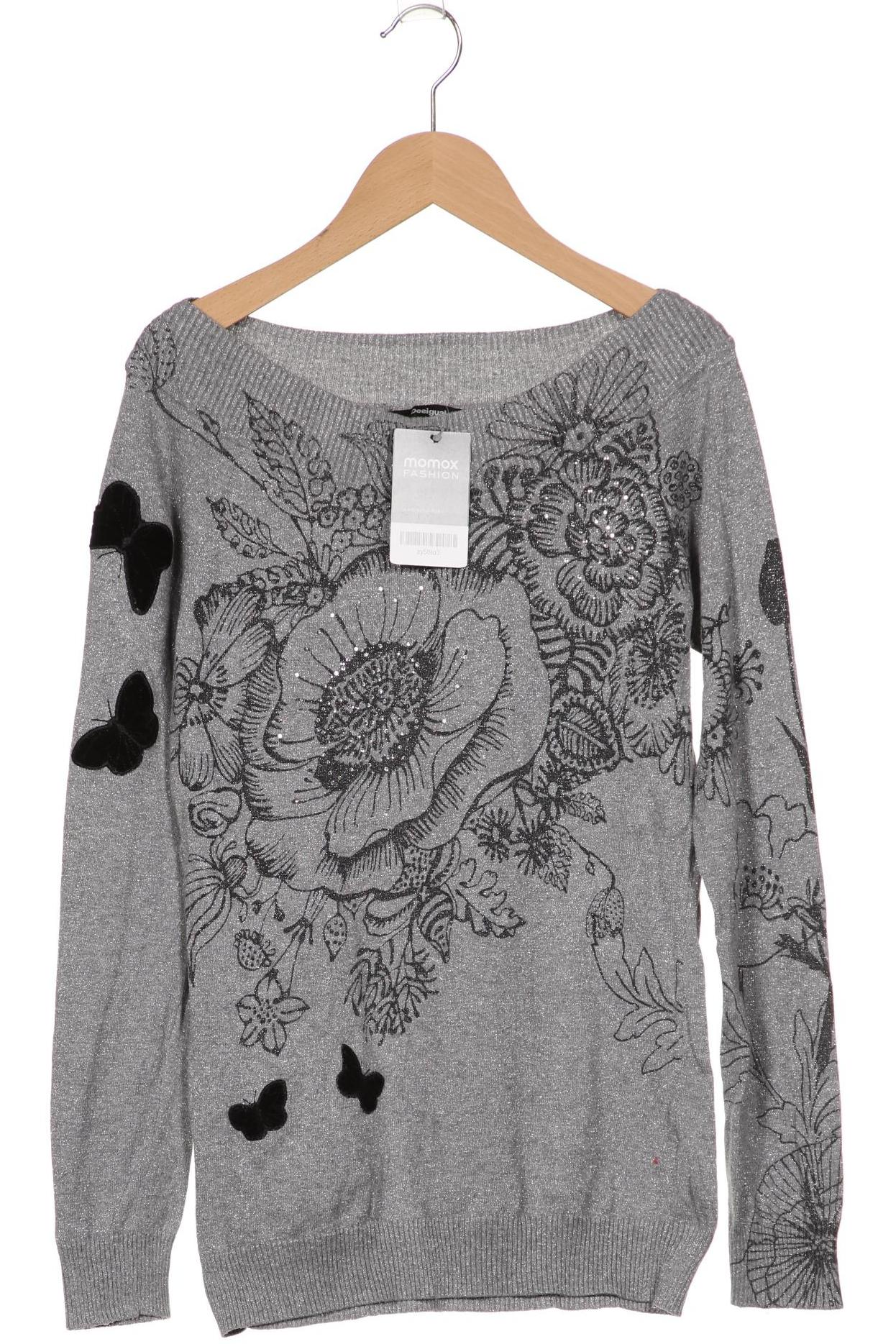 

Desigual Damen Pullover, grau