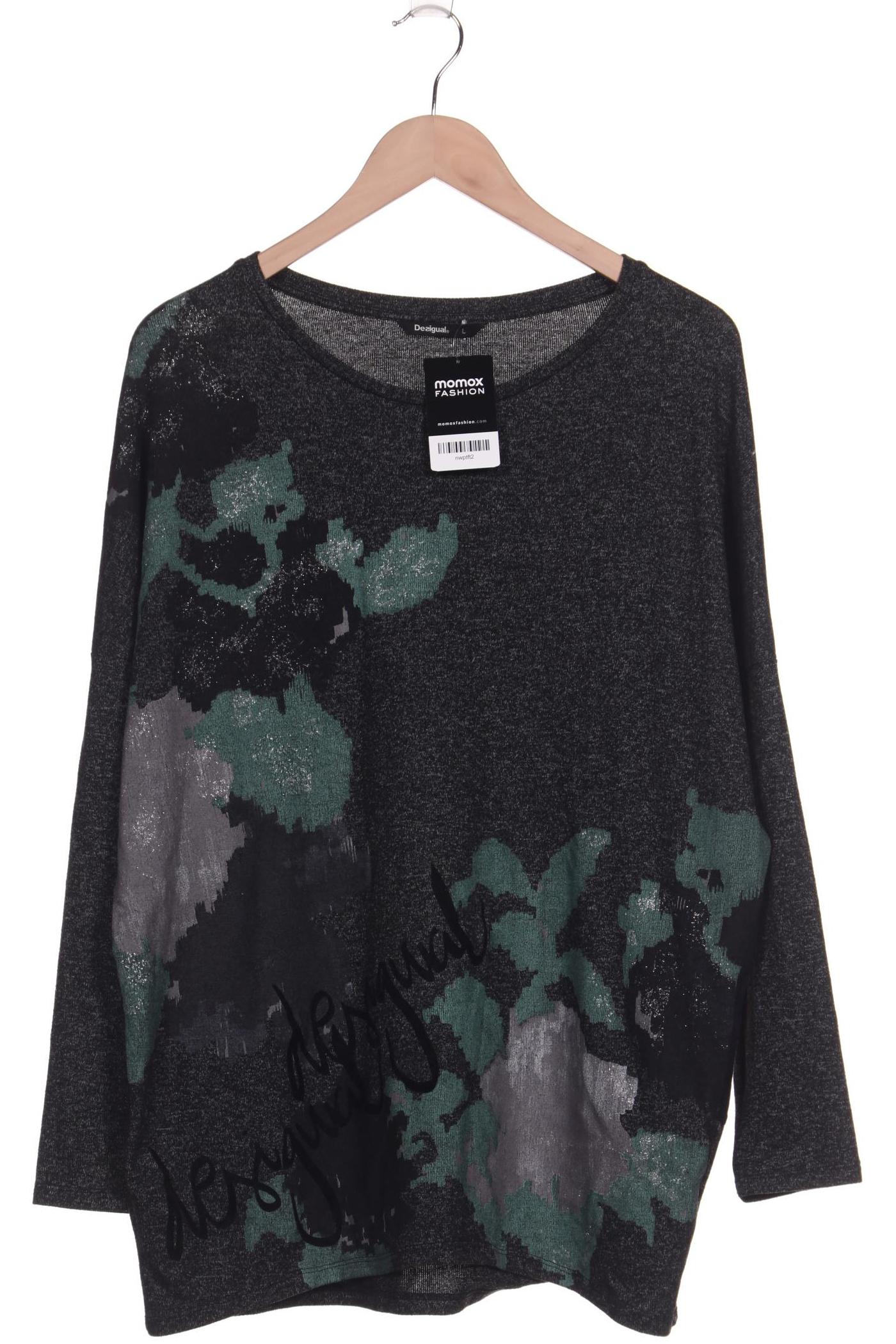 

Desigual Damen Pullover, grau, Gr. 42