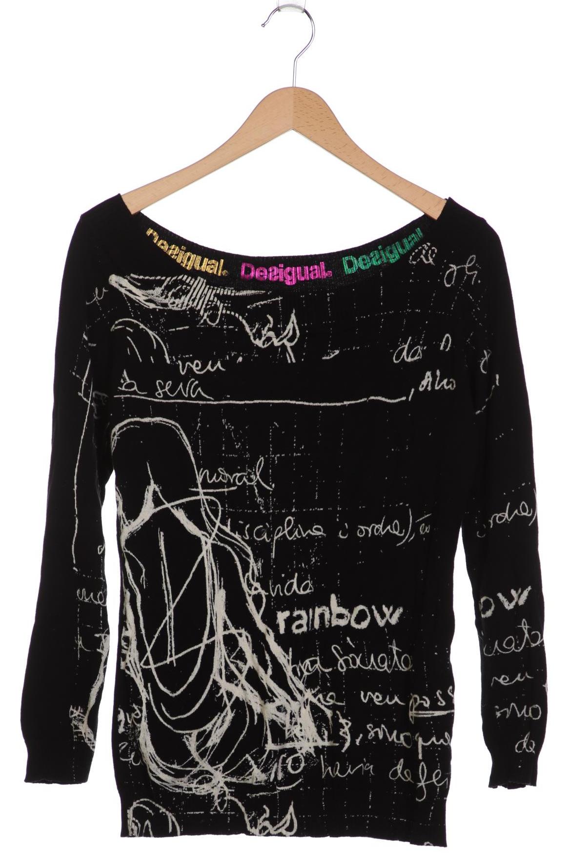 

Desigual Damen Pullover, schwarz, Gr. 44
