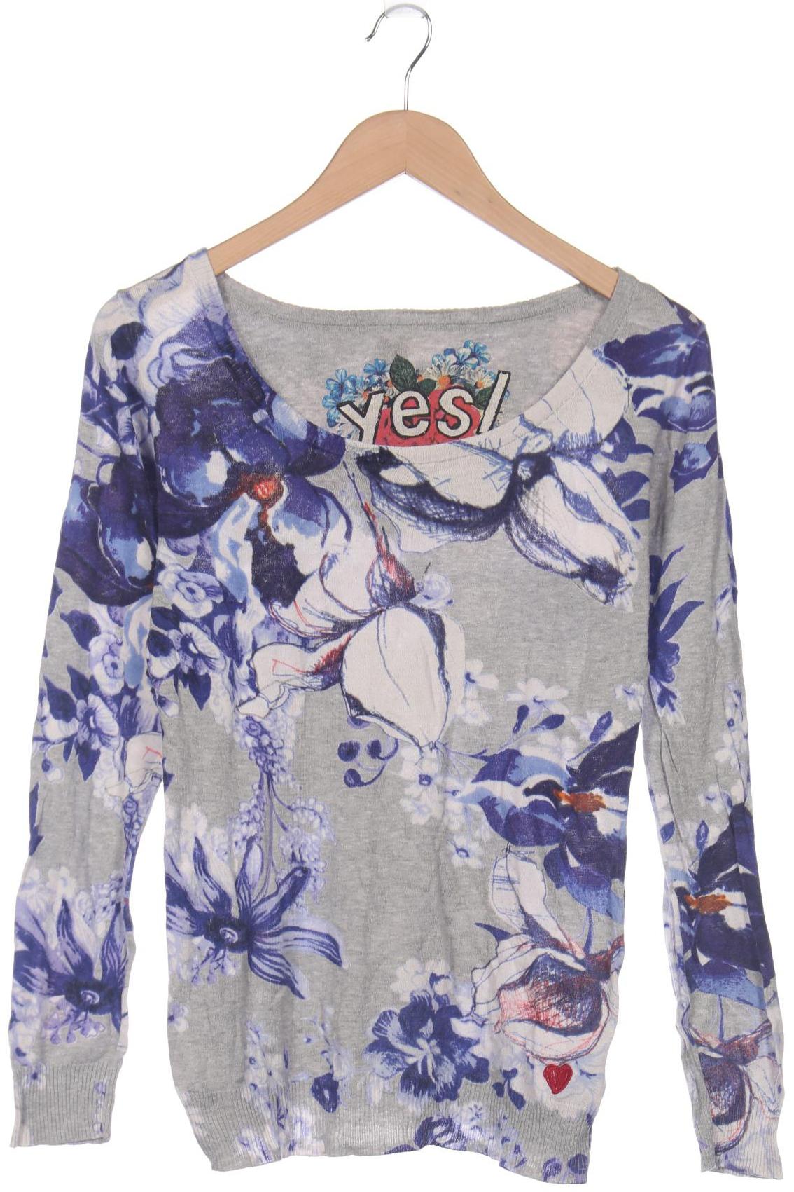

Desigual Damen Pullover, grau, Gr. 42