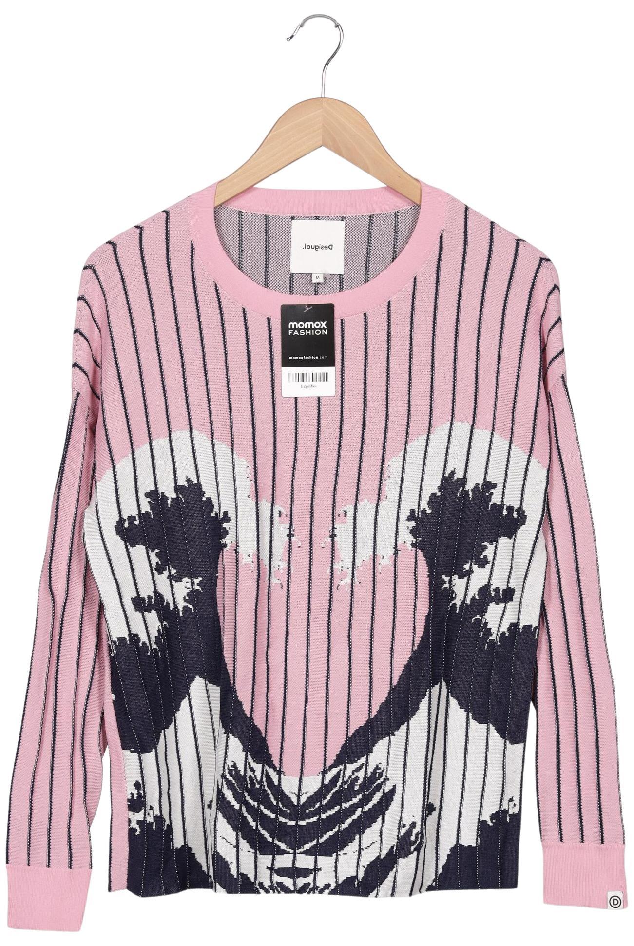 

Desigual Damen Pullover, pink, Gr. 38