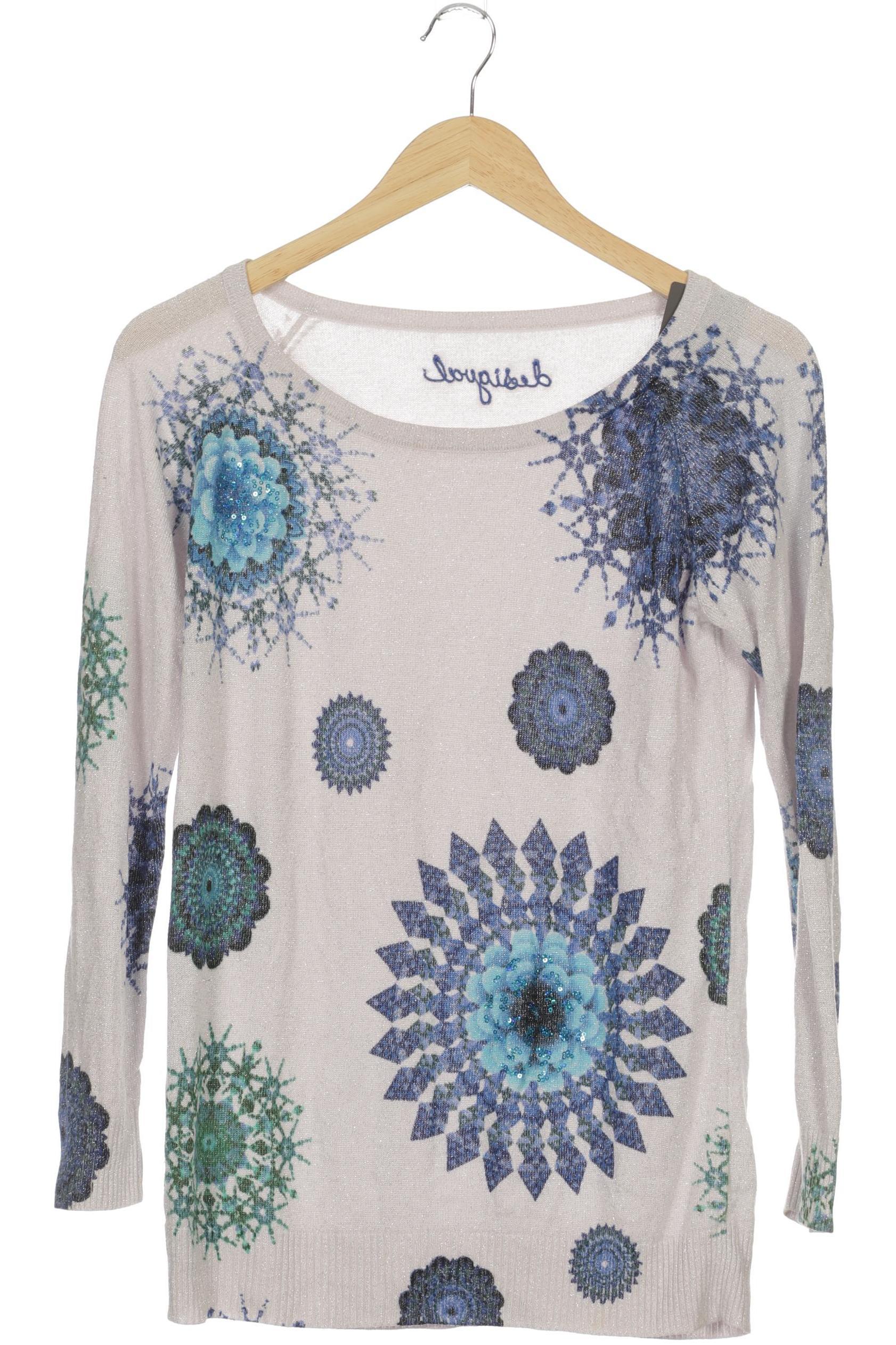 

Desigual Damen Pullover, silber, Gr.