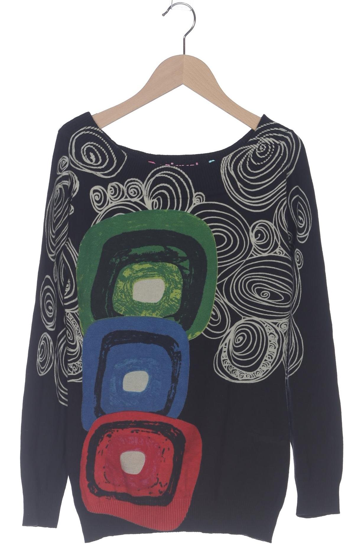 

Desigual Damen Pullover, schwarz, Gr. 42