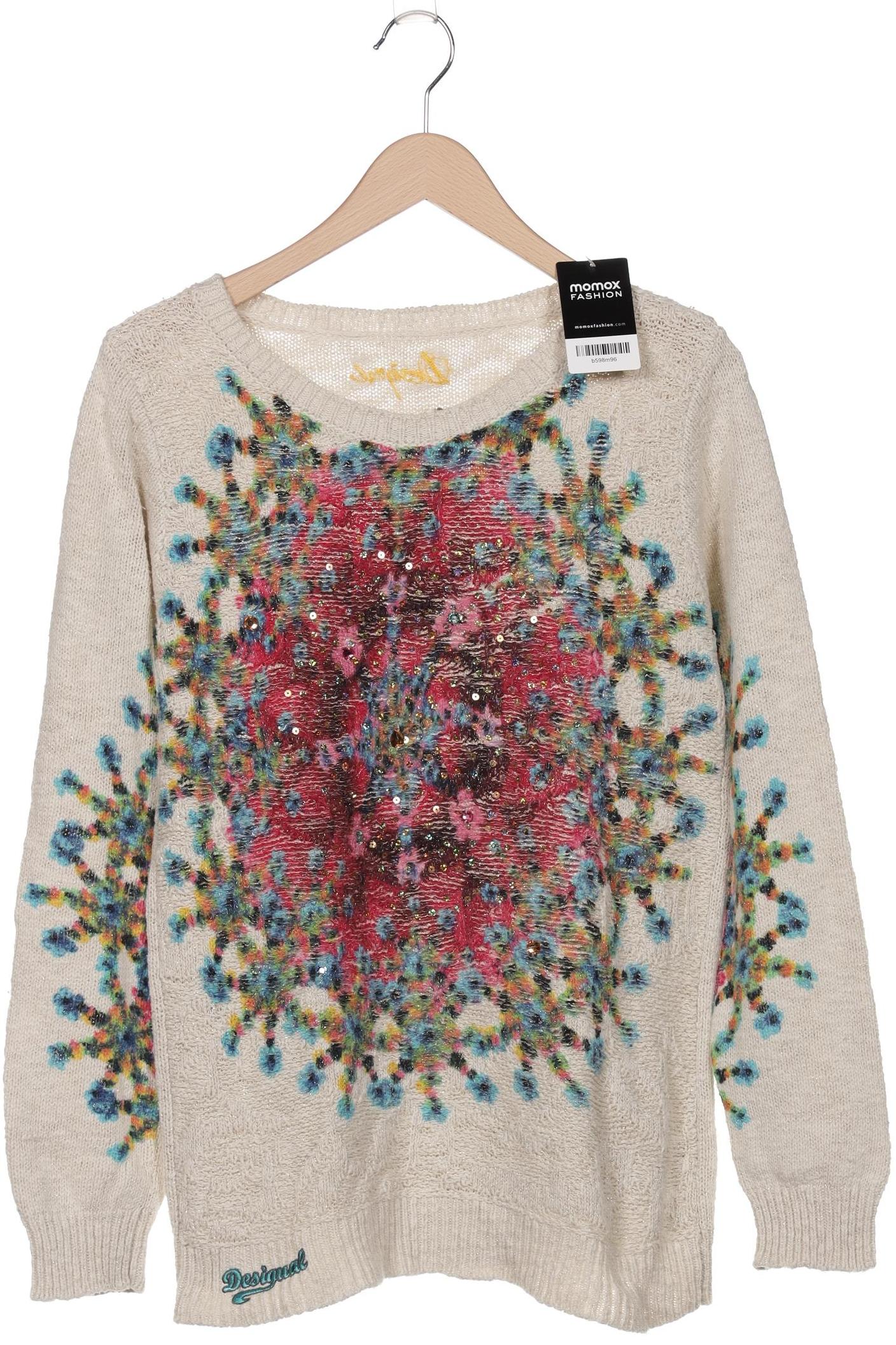 

Desigual Damen Pullover, beige, Gr. 46