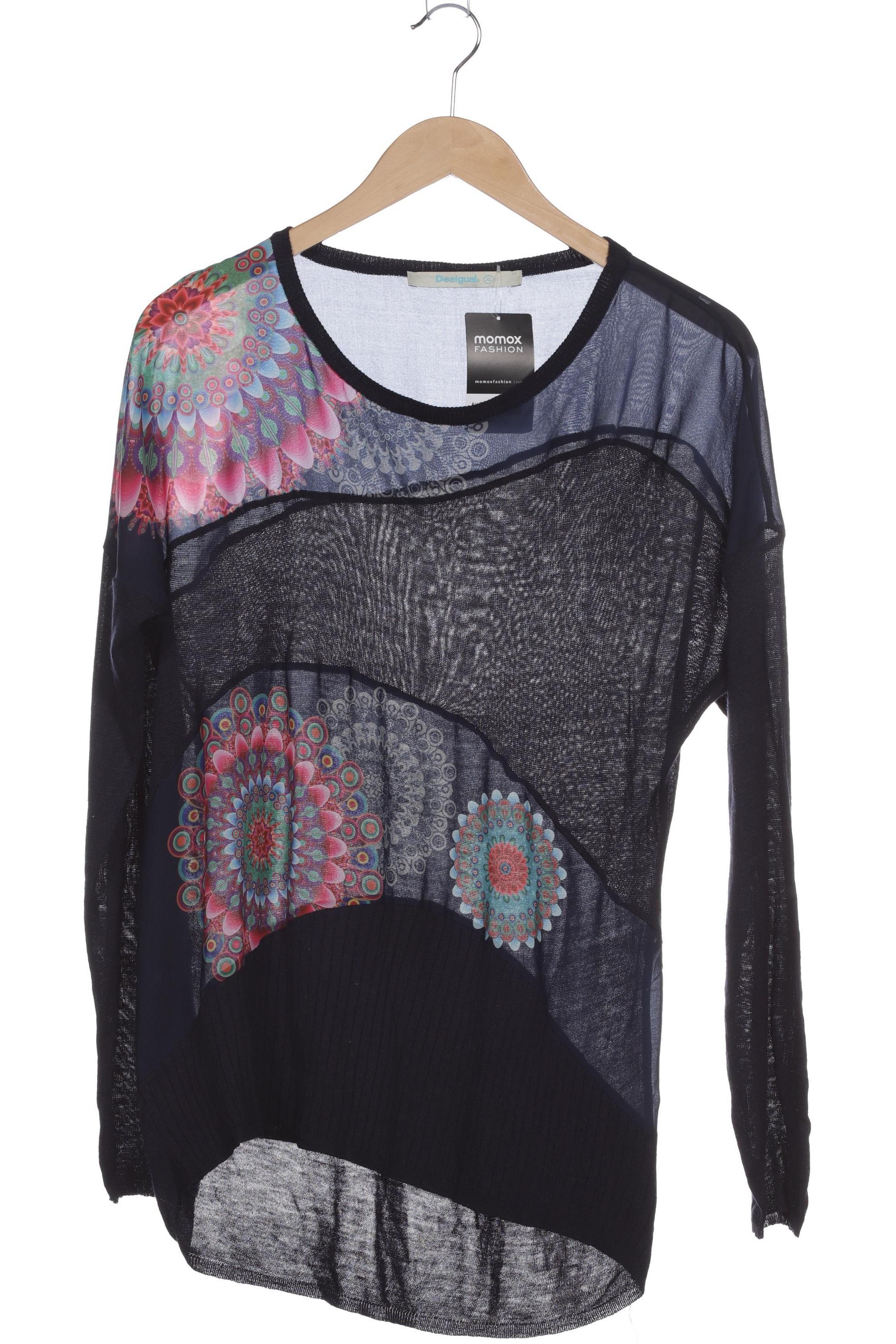 

Desigual Damen Pullover, blau, Gr. 44