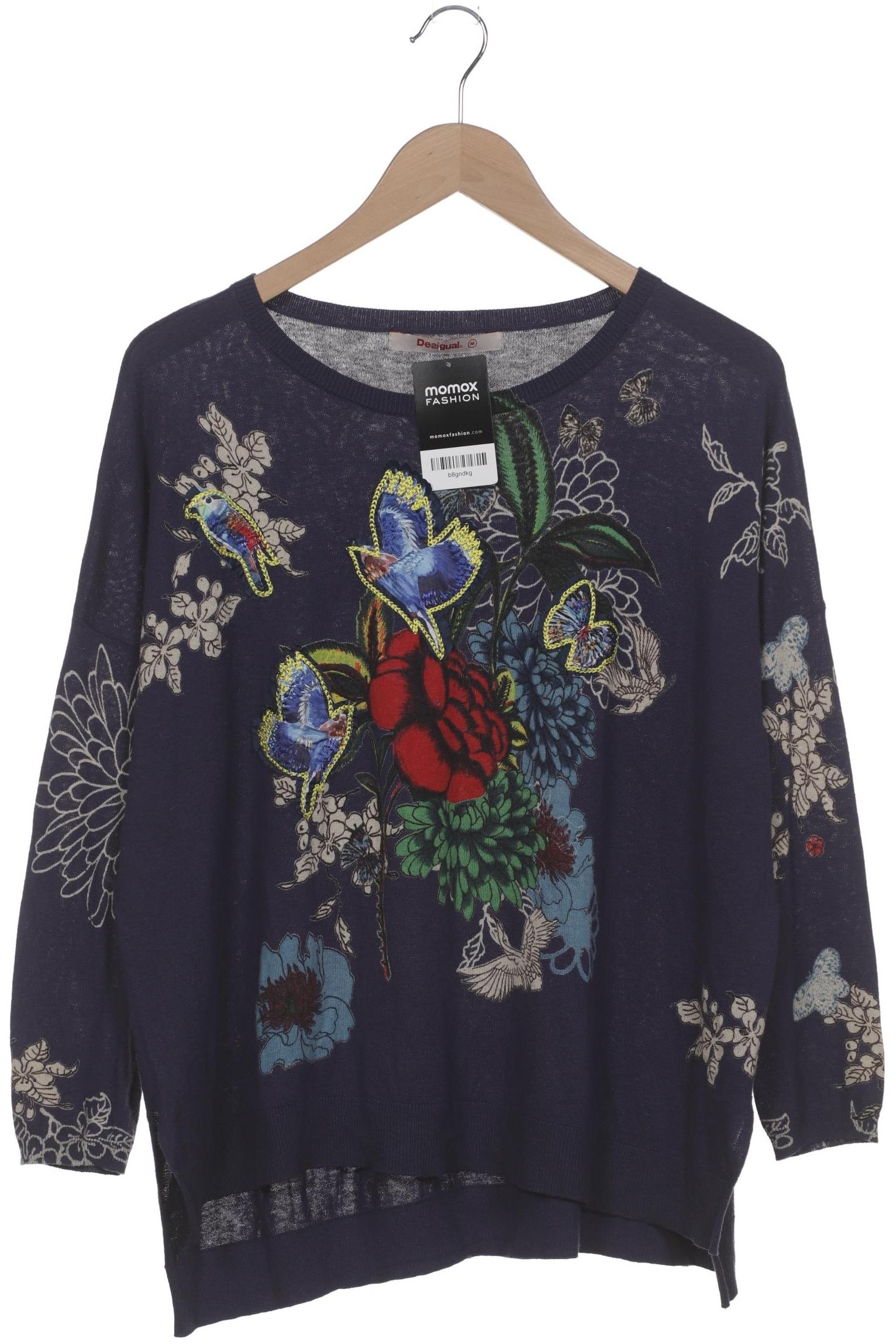 

Desigual Damen Pullover, marineblau, Gr. 38