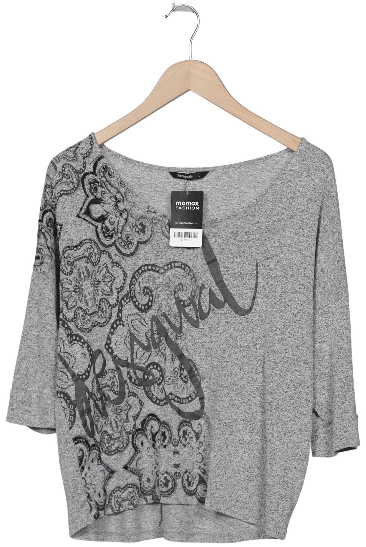 

Desigual Damen Pullover, grau, Gr. 42