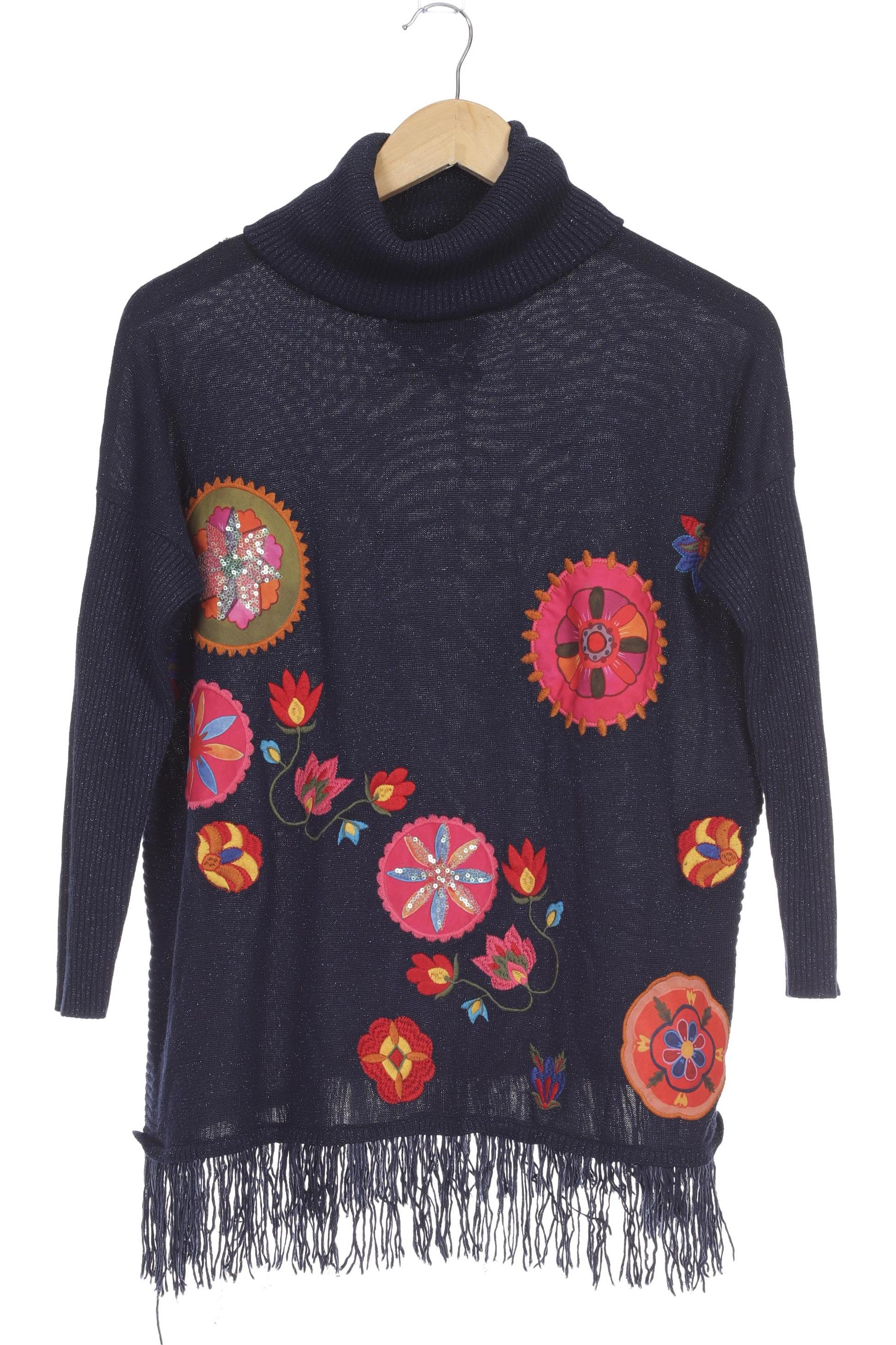 

Desigual Damen Pullover, blau, Gr.