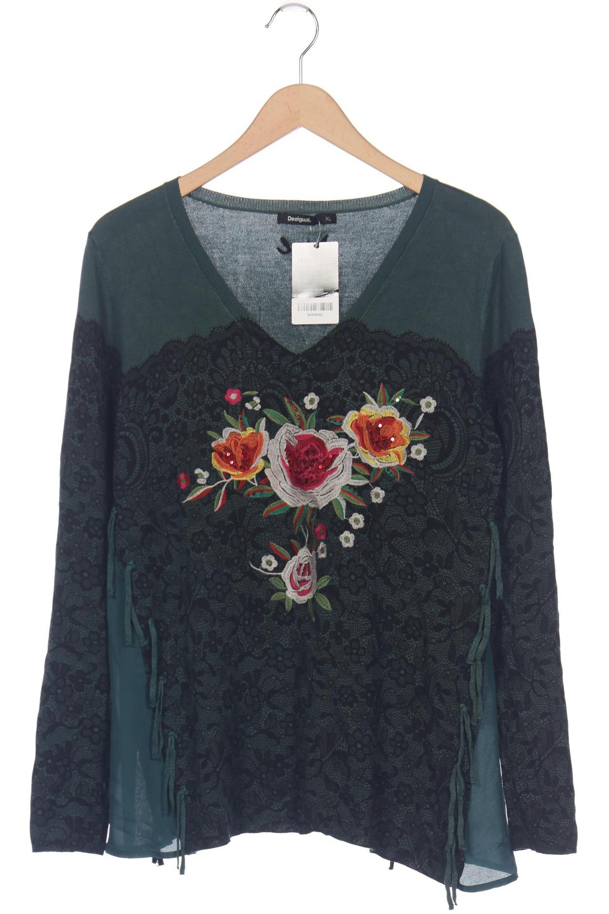 

Desigual Damen Pullover, grün, Gr. 44