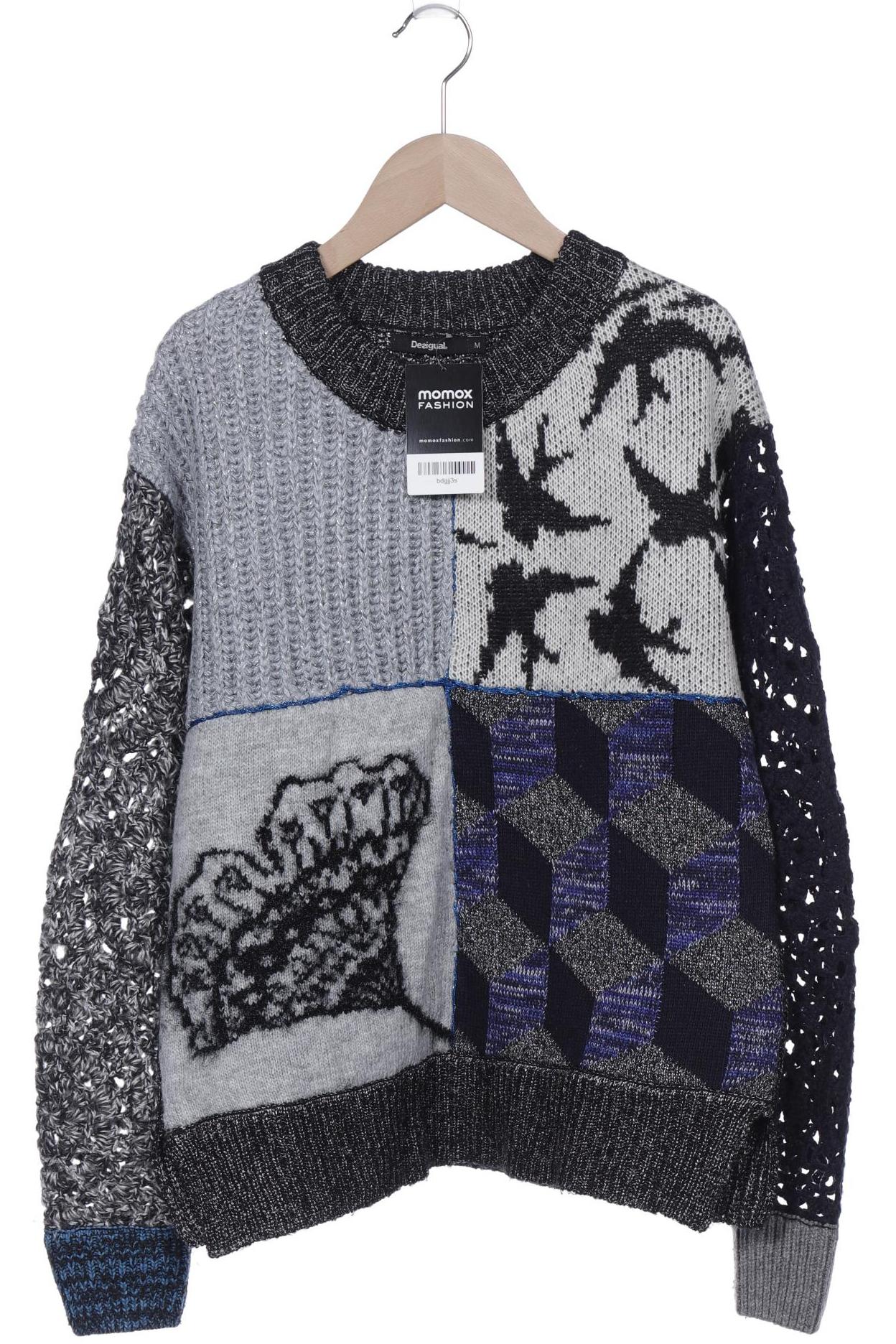 

Desigual Damen Pullover, grau, Gr. 38