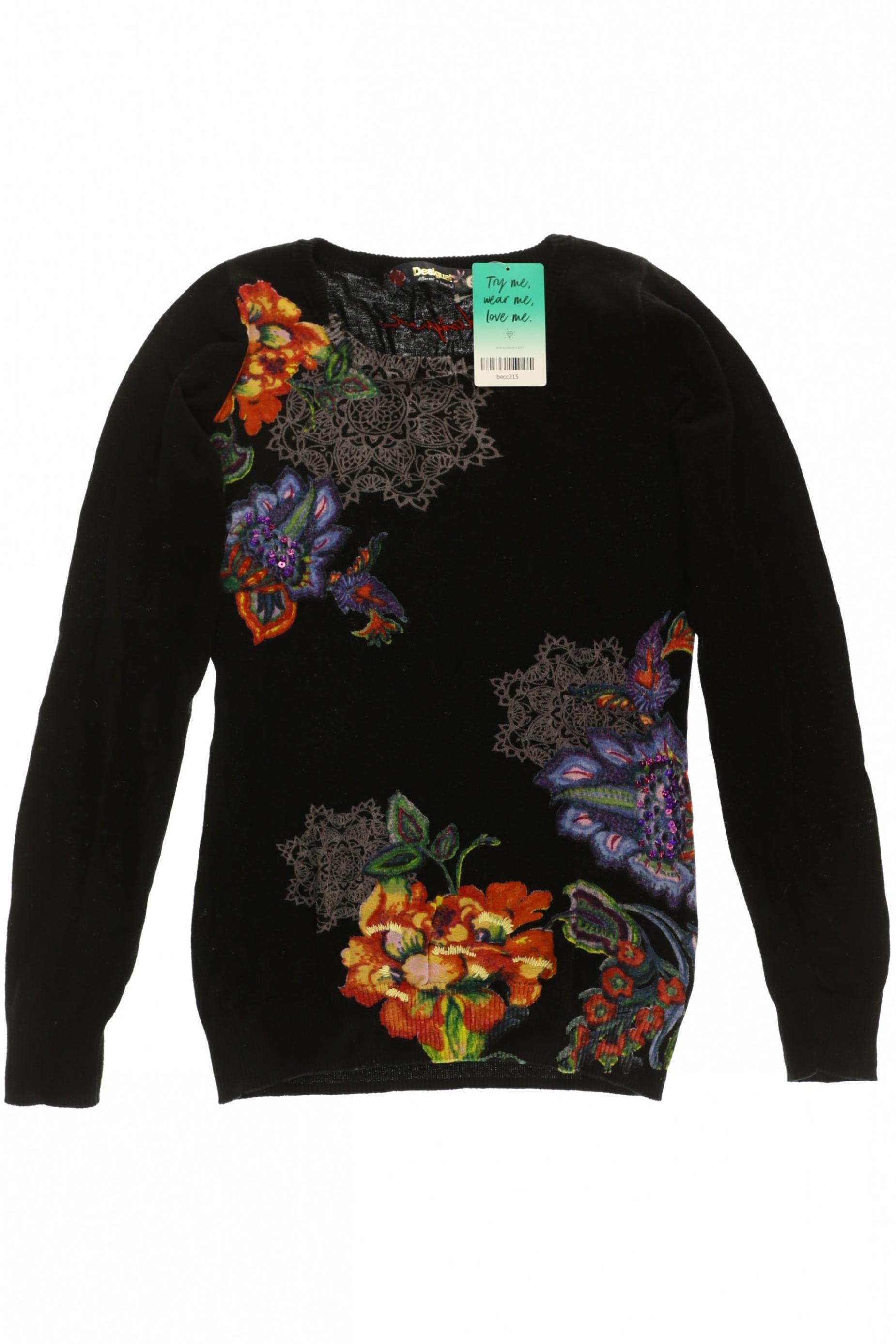 

Desigual Damen Pullover, schwarz, Gr.