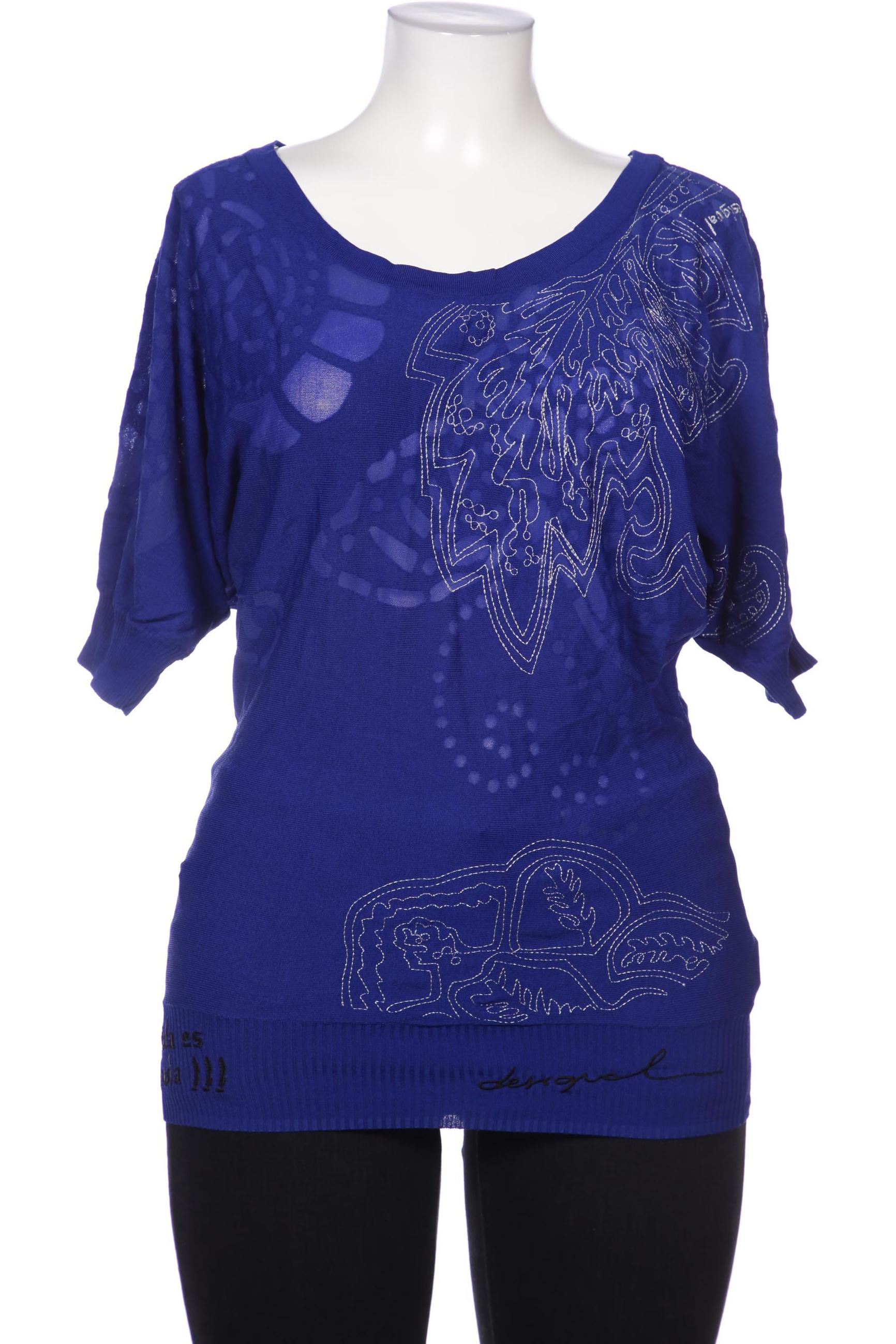 

Desigual Damen Pullover, marineblau