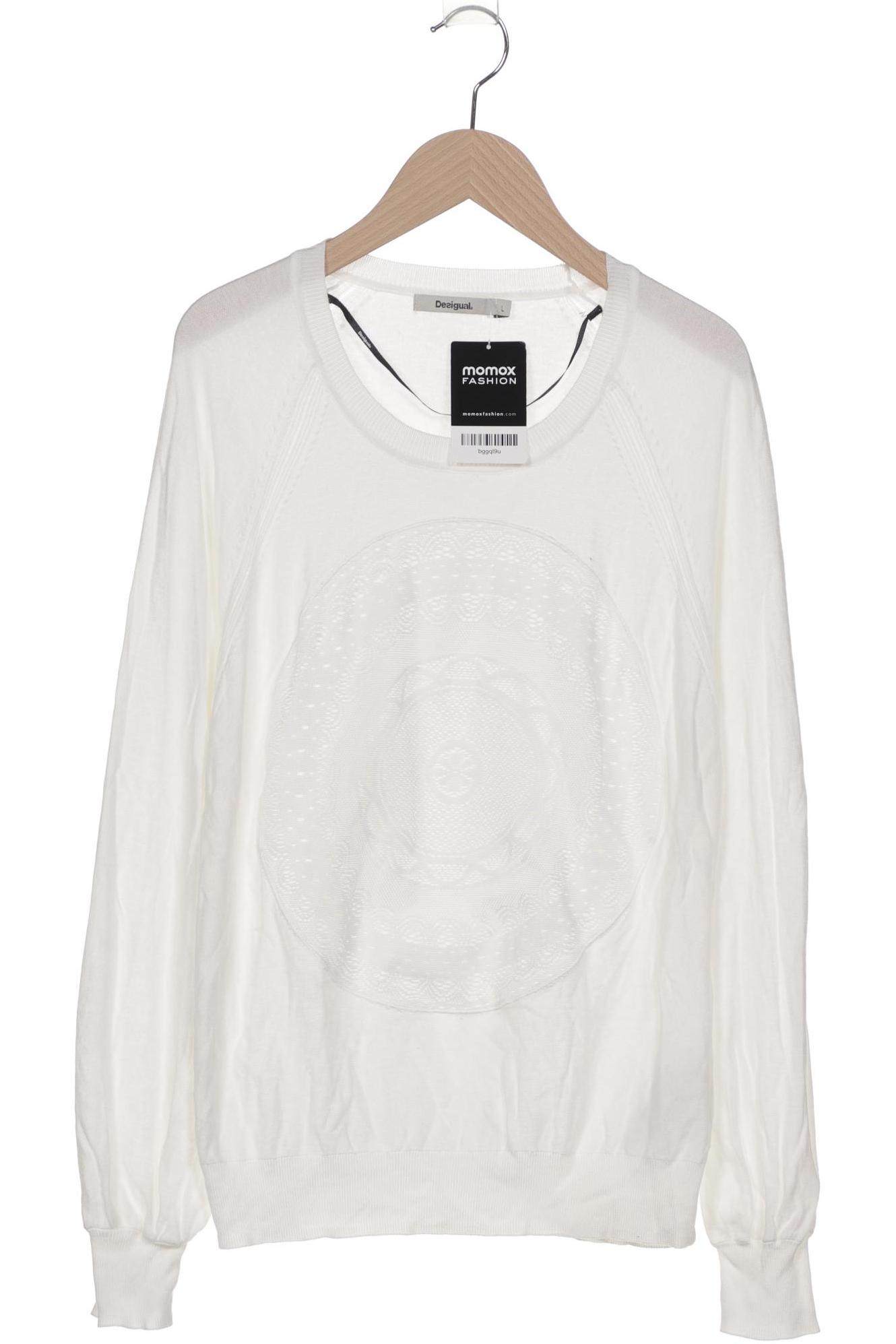 

Desigual Damen Pullover, weiß, Gr. 42