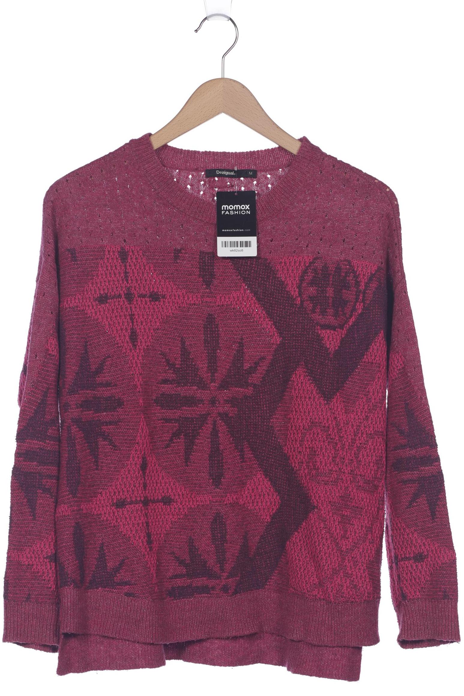 

Desigual Damen Pullover, pink, Gr. 38