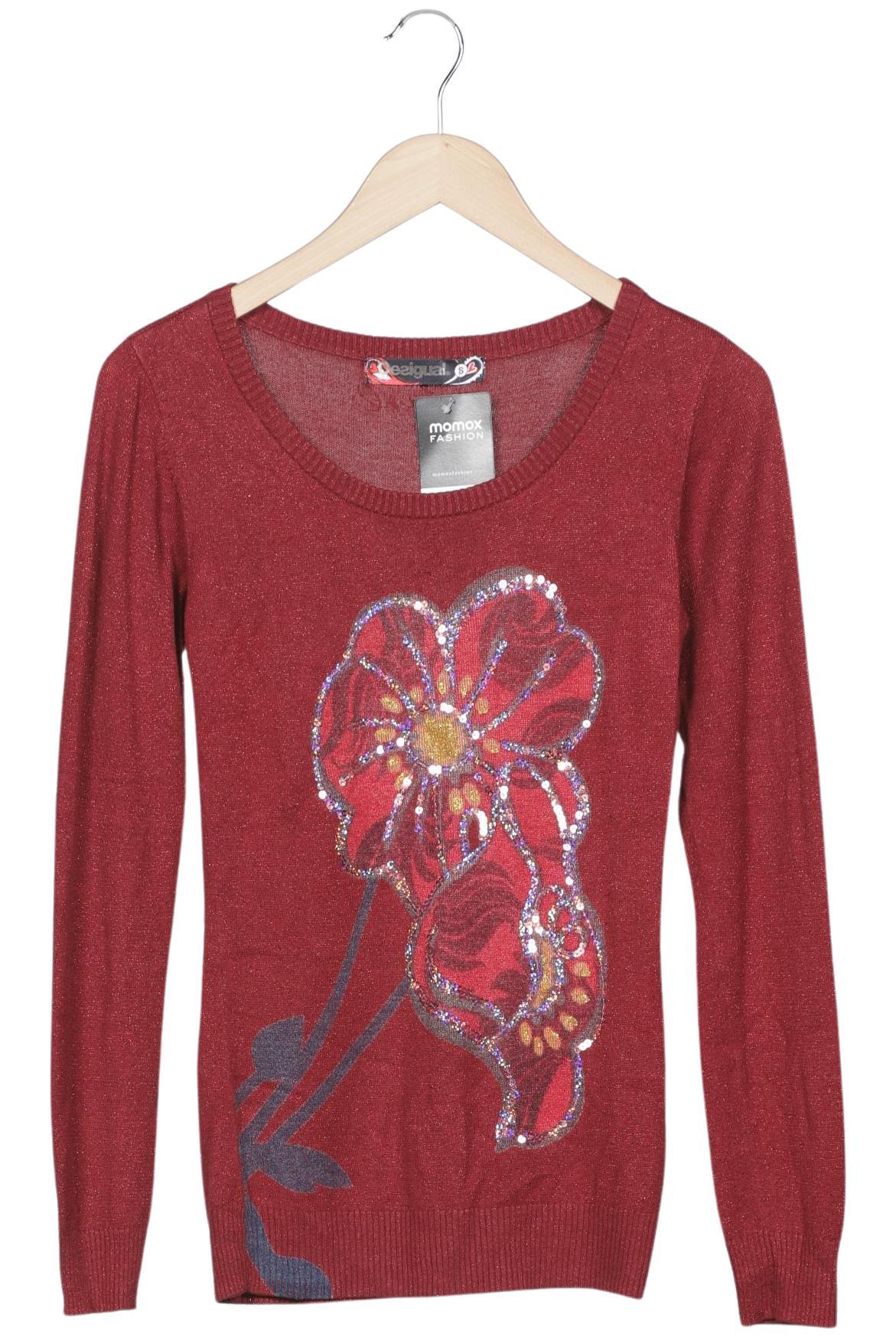 

Desigual Damen Pullover, rot, Gr. 36