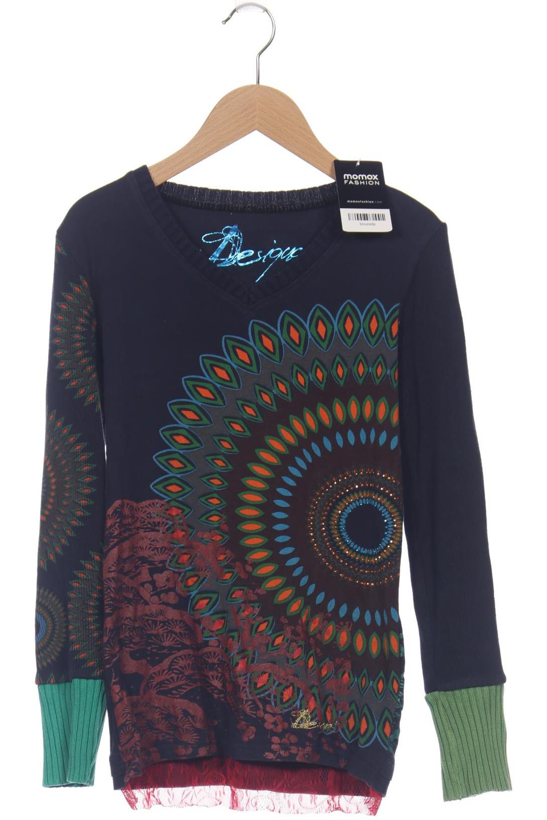 

Desigual Damen Pullover, marineblau, Gr. 36