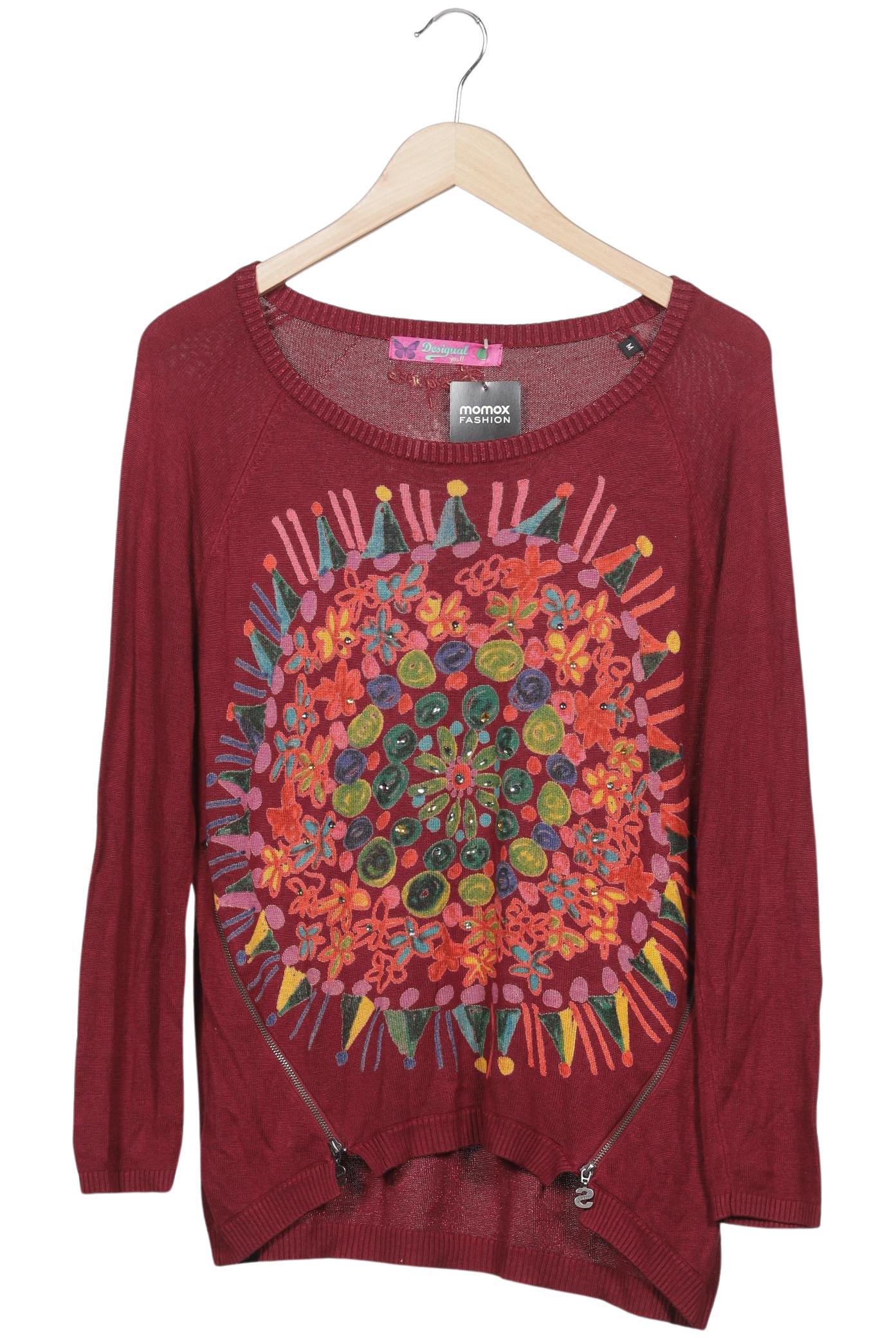 

Desigual Damen Pullover, rot, Gr. 38