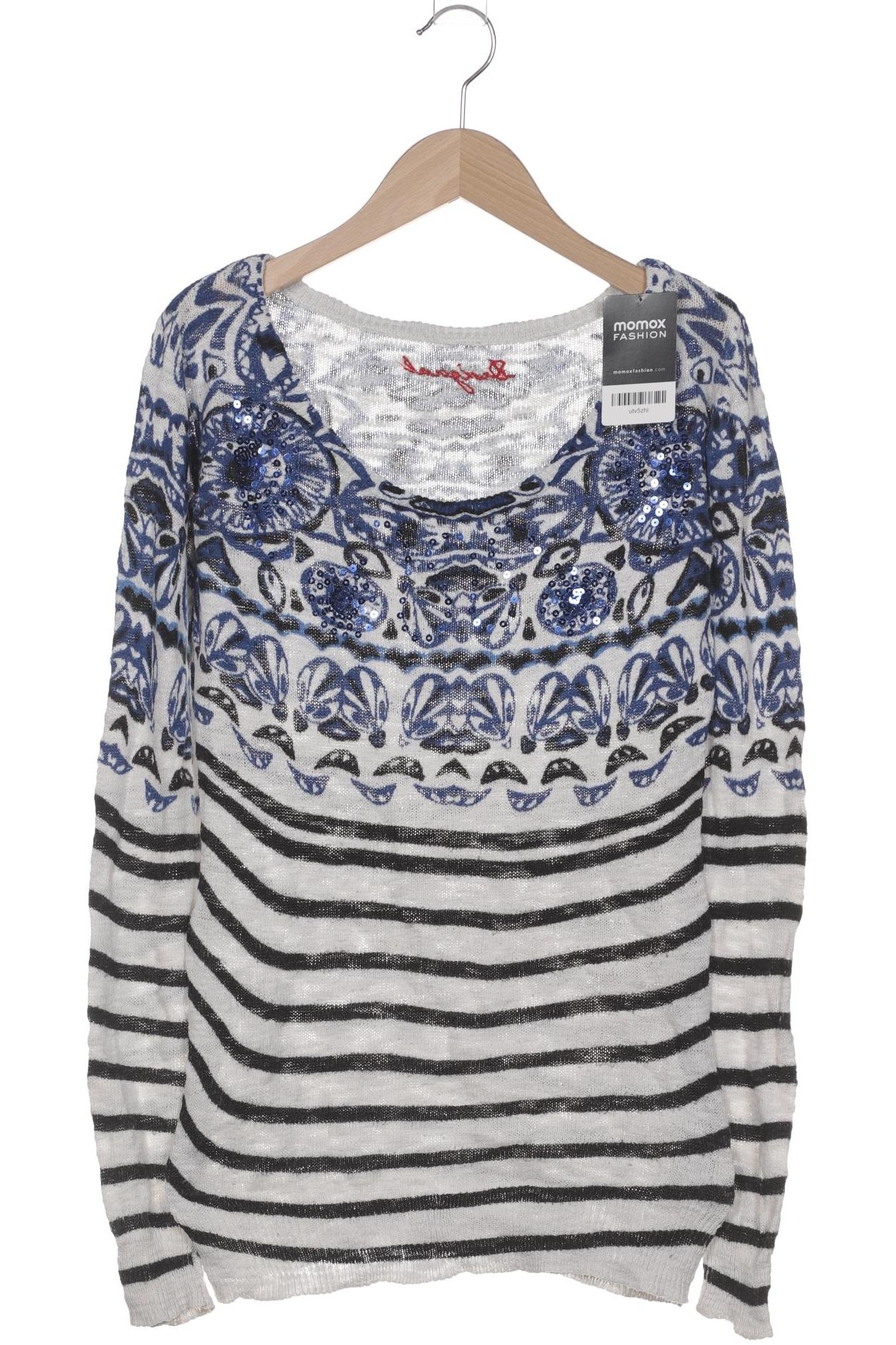 

Desigual Damen Pullover, weiß, Gr. 34