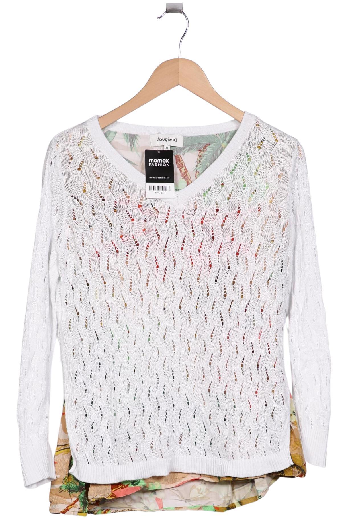 

Desigual Damen Pullover, weiß, Gr. 44