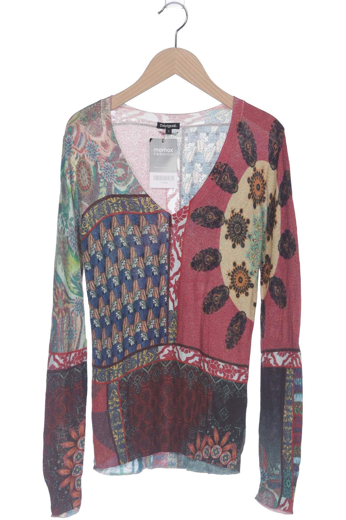 

Desigual Damen Pullover, bordeaux, Gr. 36