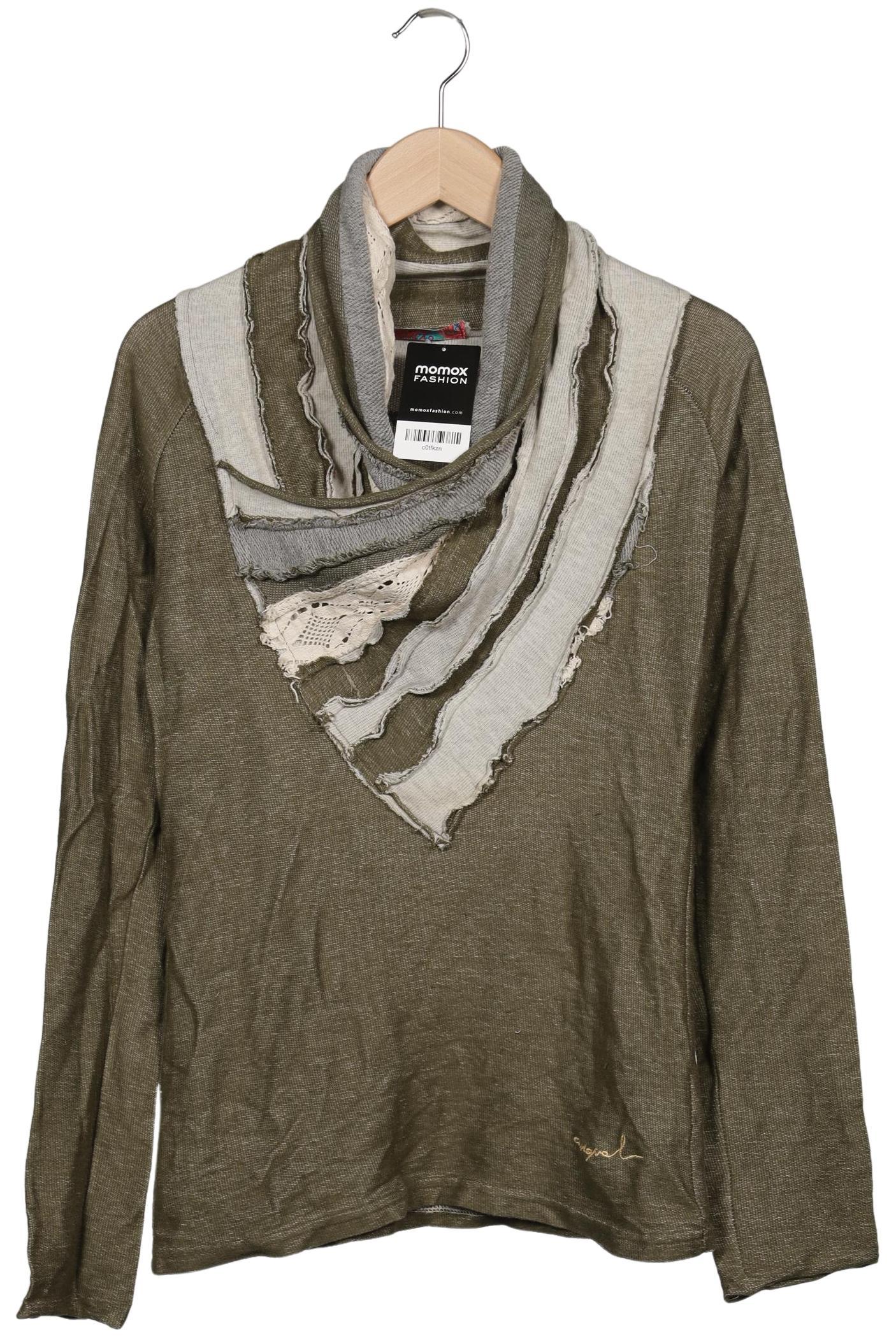 

Desigual Damen Pullover, grün, Gr. 38