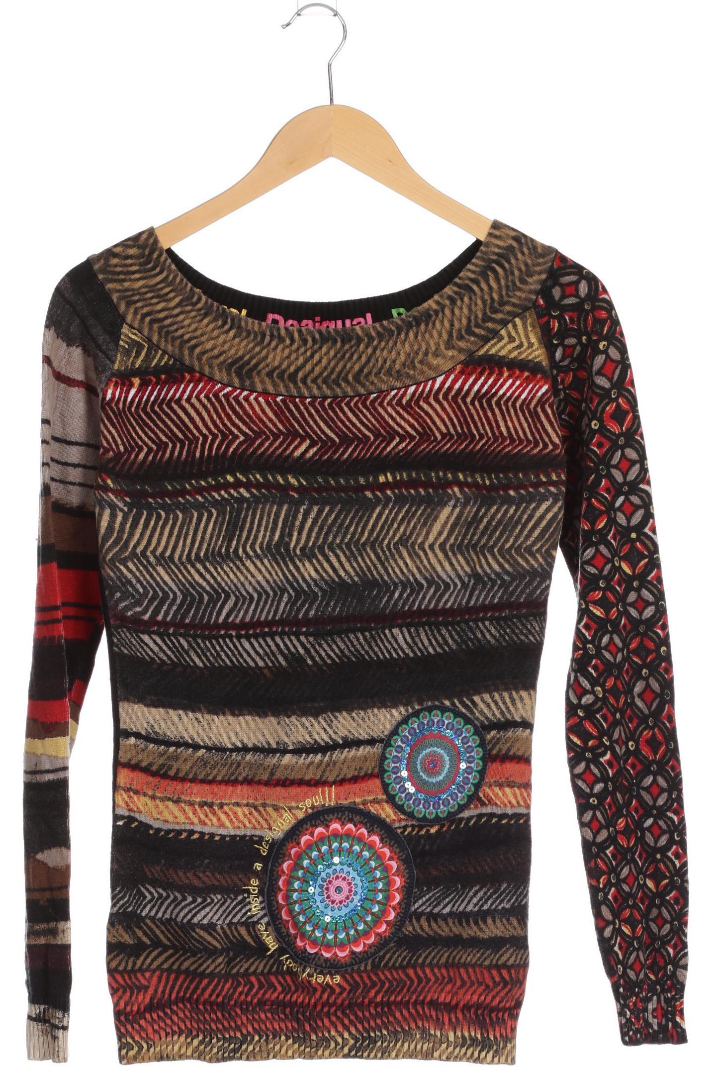 

Desigual Damen Pullover, schwarz, Gr.
