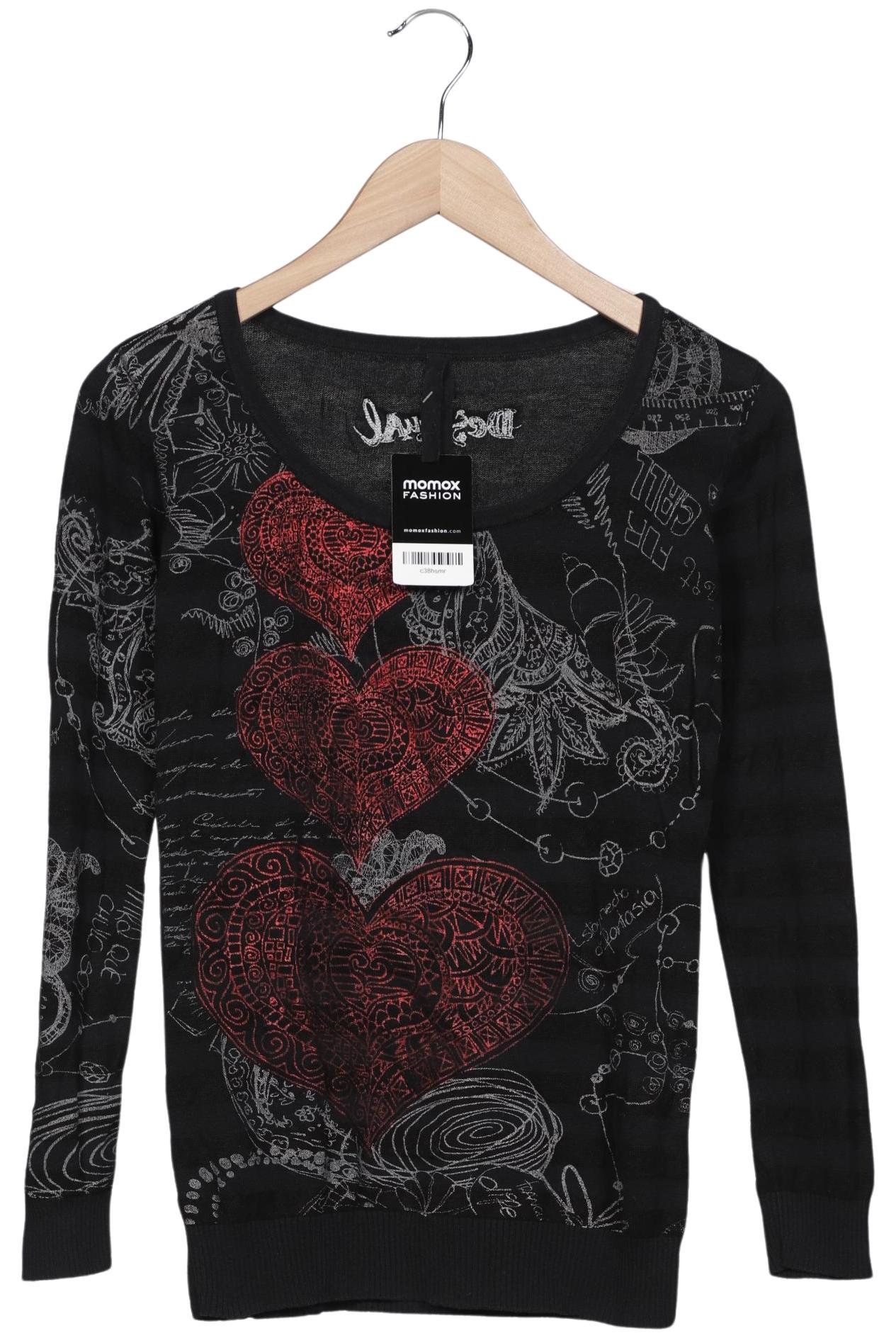 

Desigual Damen Pullover, schwarz, Gr. 38
