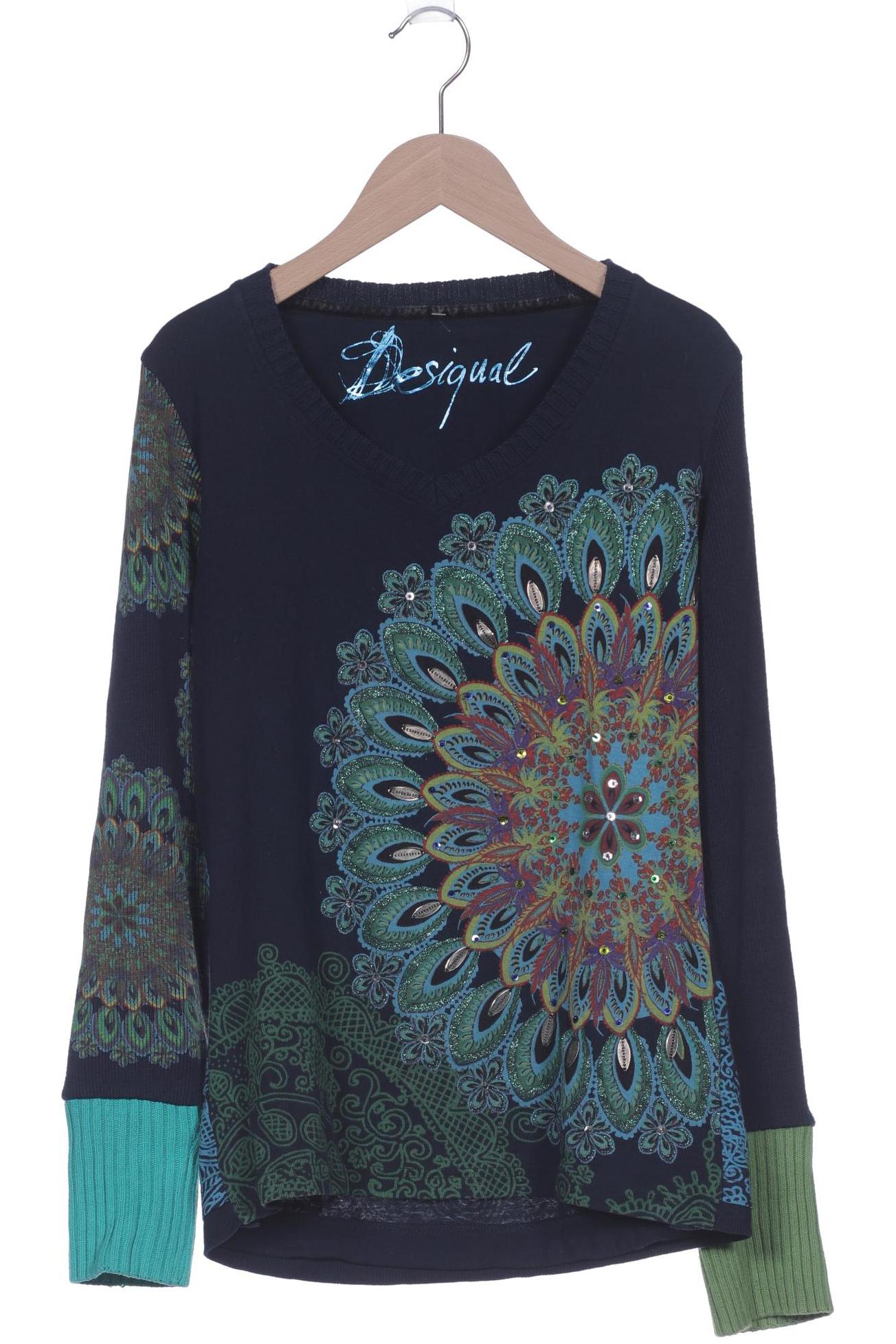 

Desigual Damen Pullover, marineblau