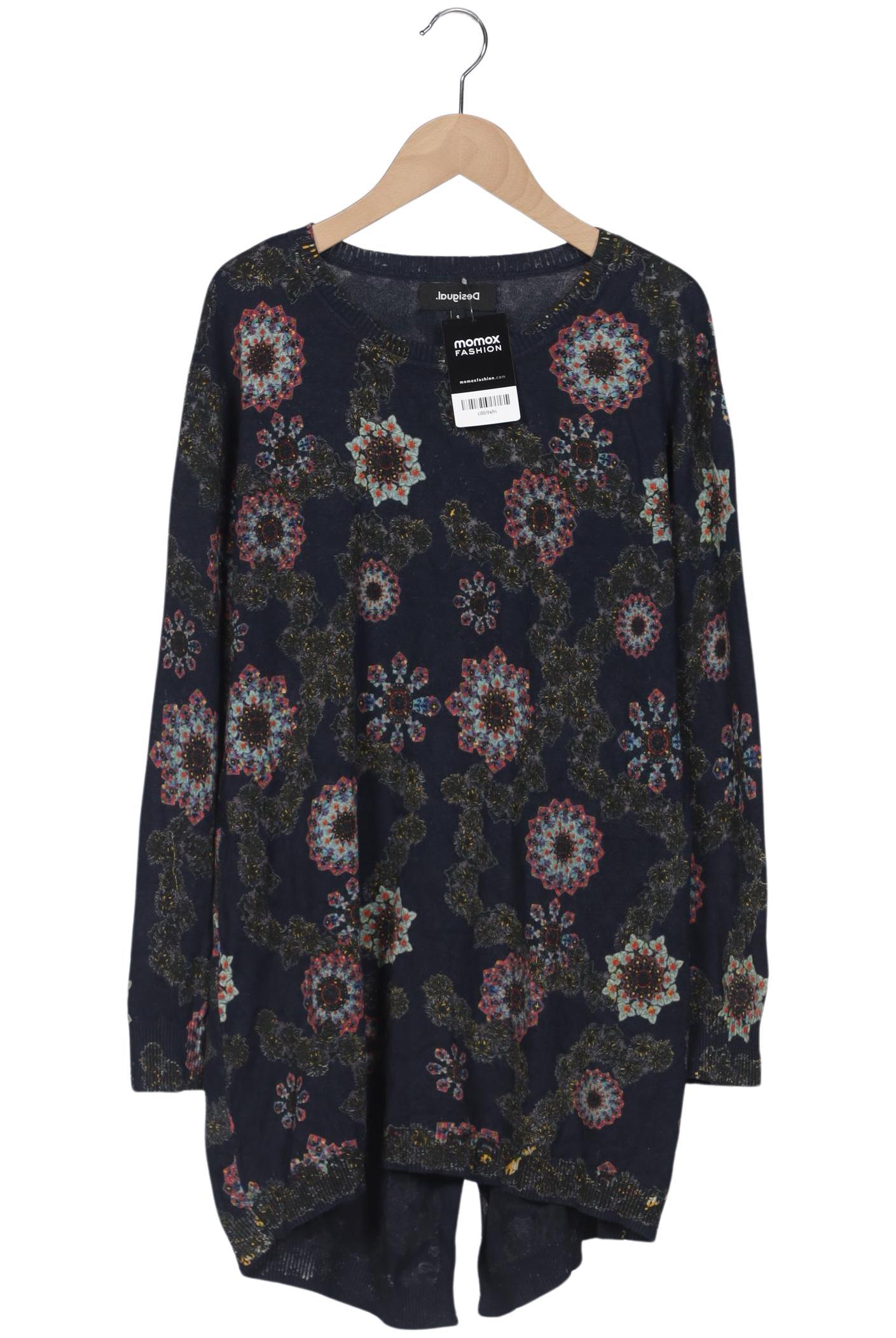 

Desigual Damen Pullover, marineblau, Gr. 36