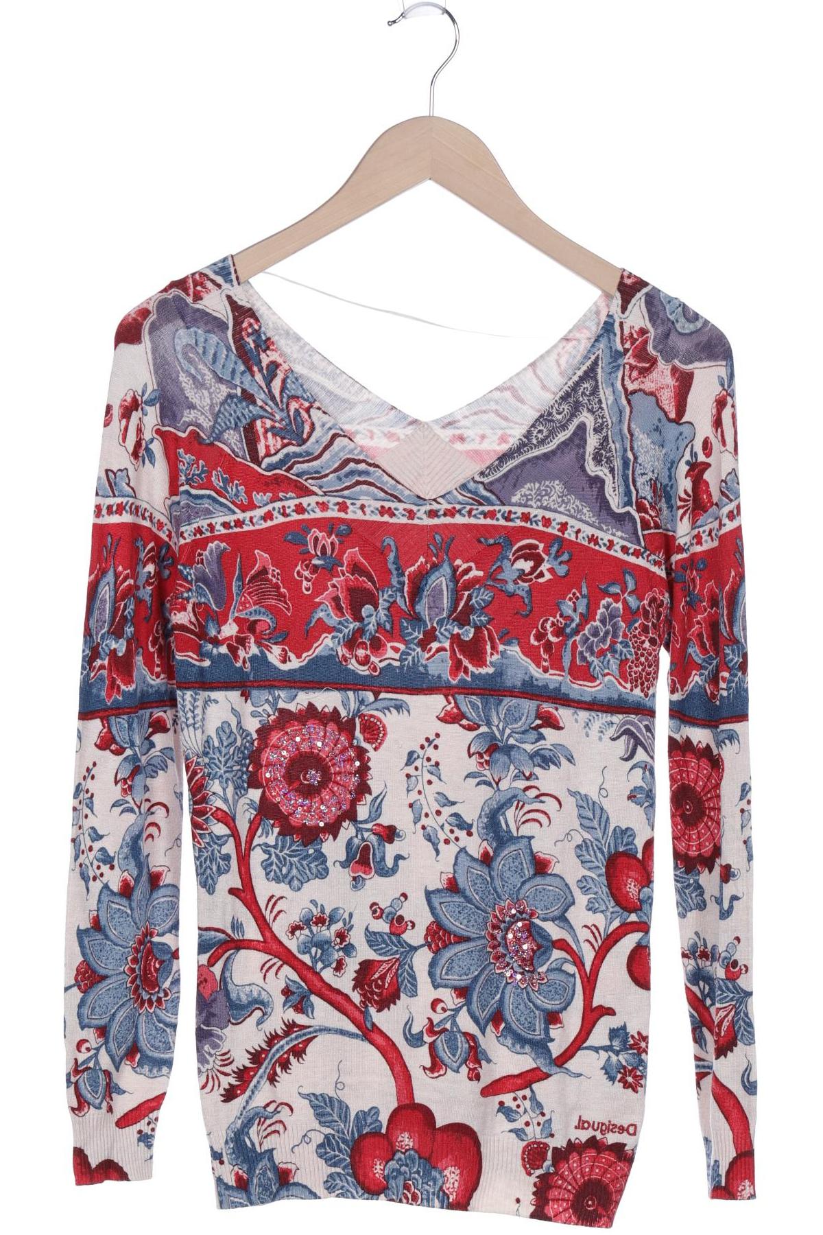 

Desigual Damen Pullover, rot, Gr. 38